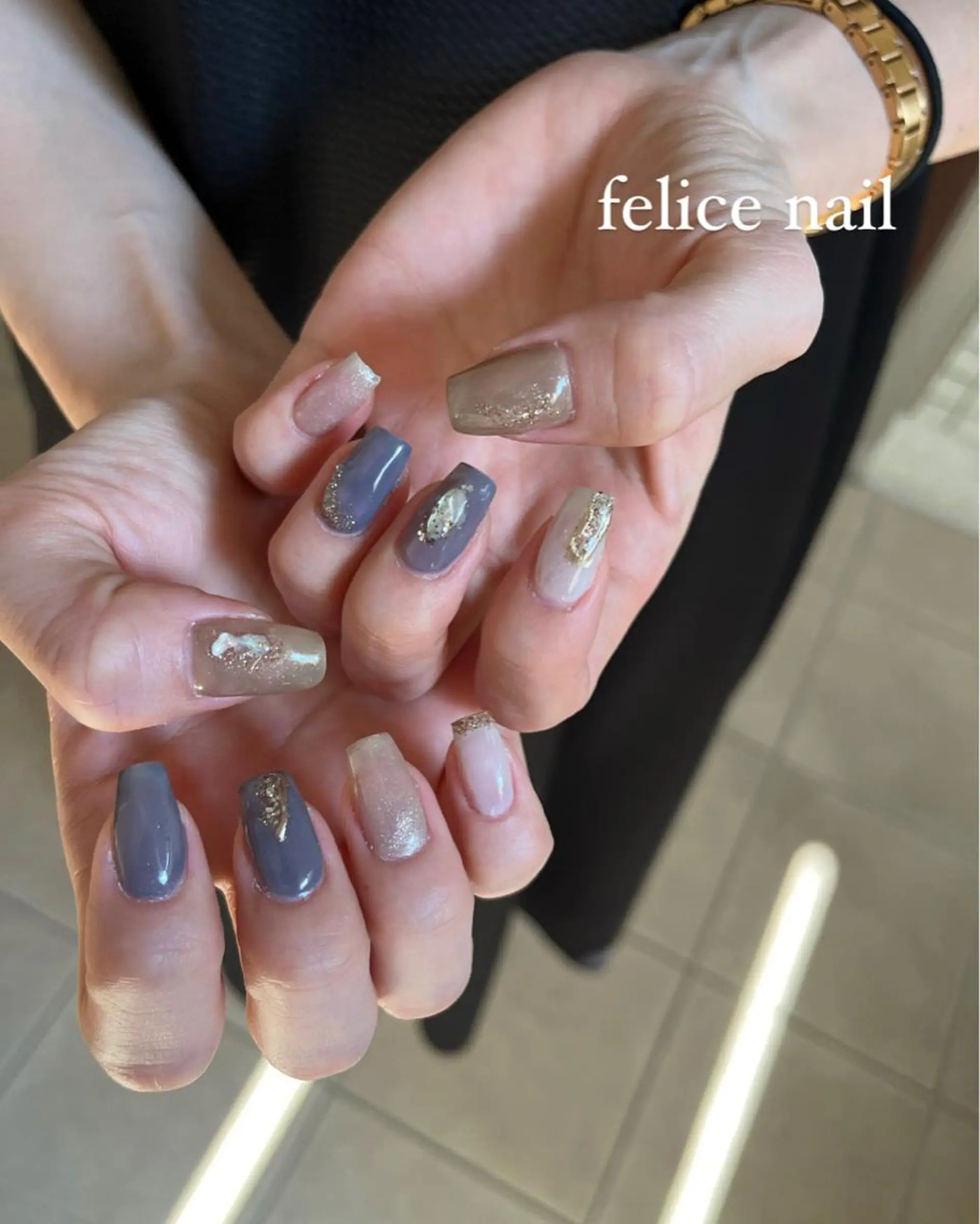 ネイル ニュアンスネイル felice nailのネイルデザイン