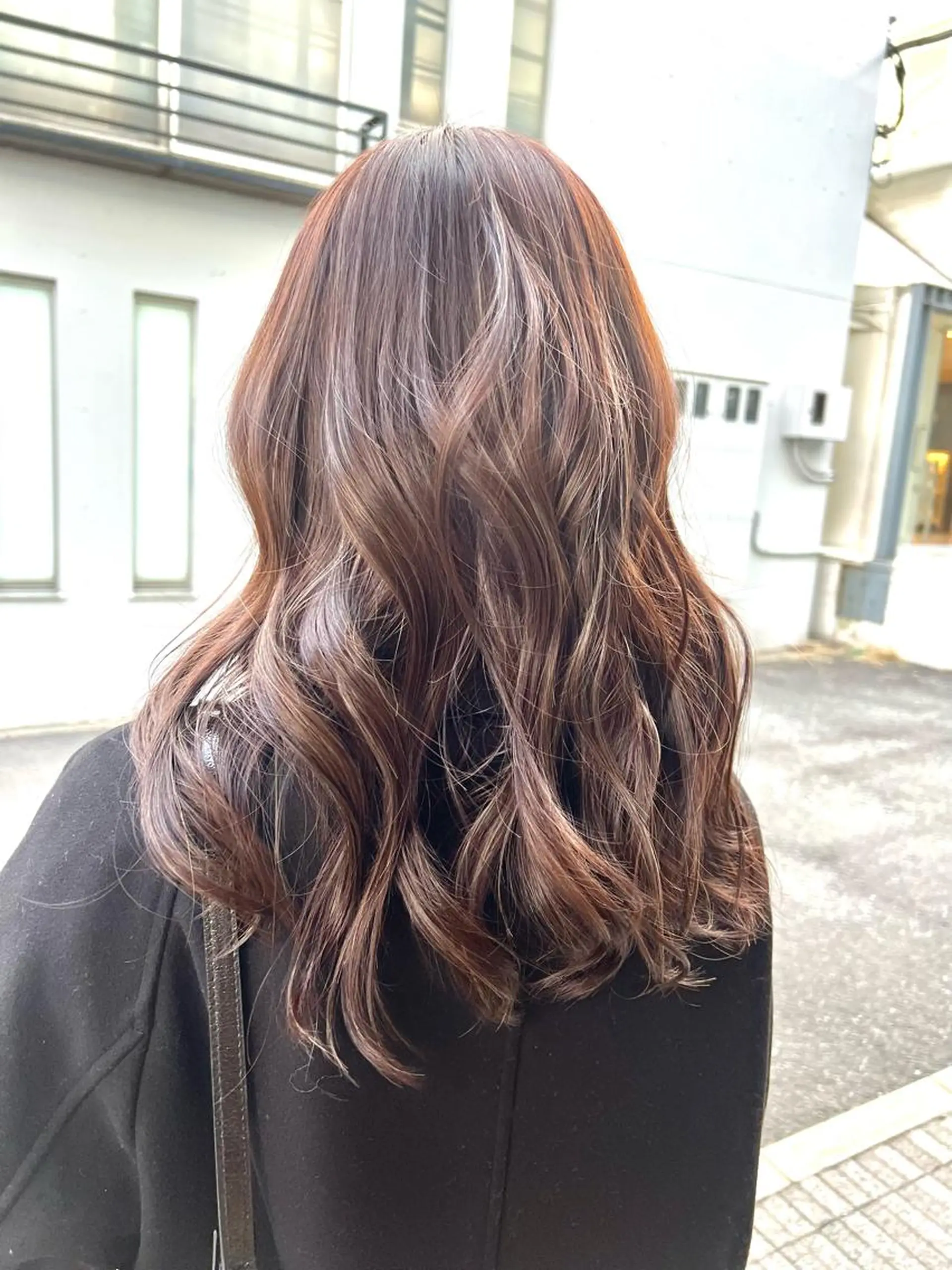 セミロング カラー パーマ ヘアアレンジ ヘアカラー トリートメント ヘッドスパ ヘアセット 🌈インナーカラー ‘ショウマ’🌈のヘアスタイル