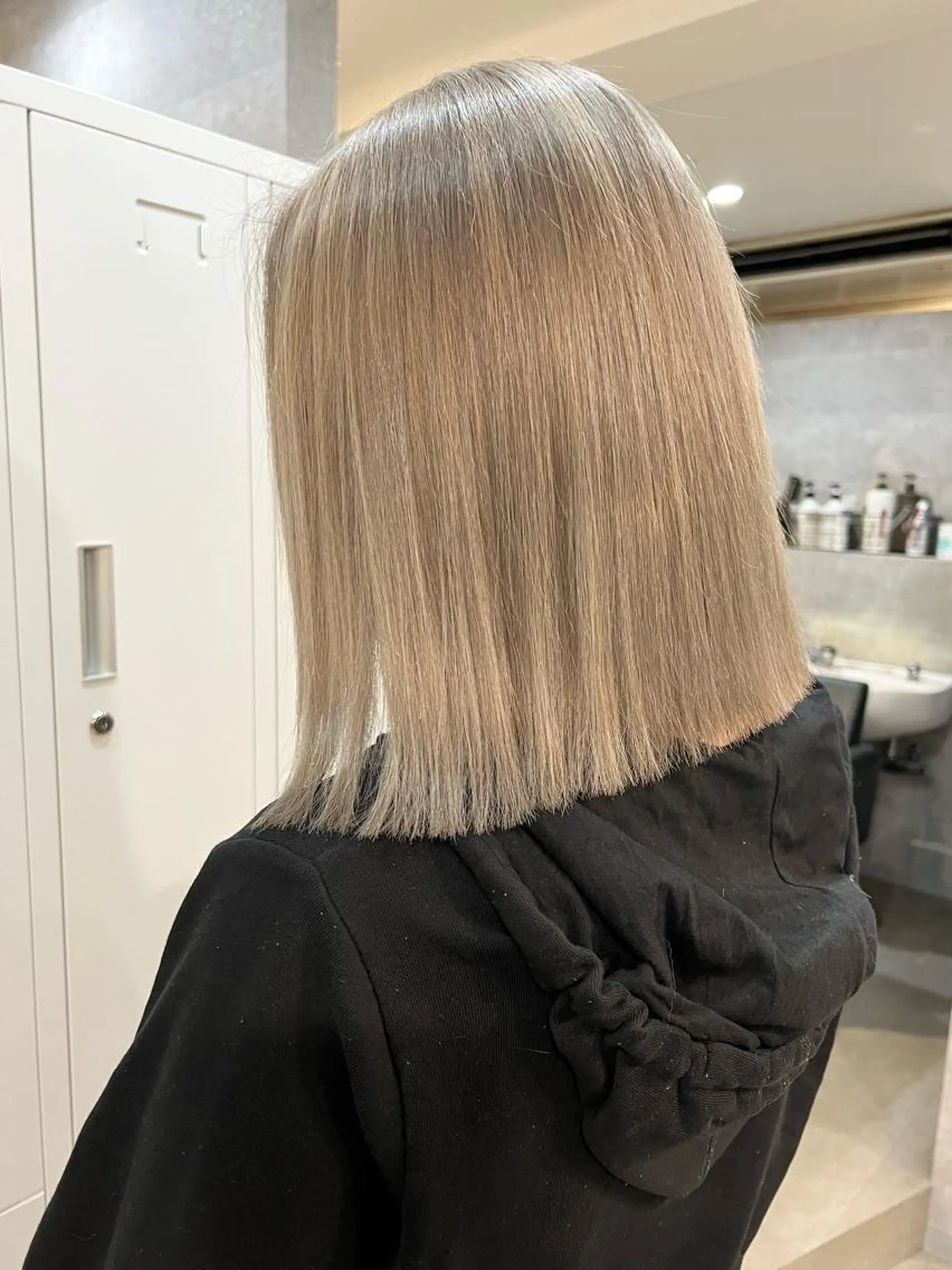 ミディアム カット ヘアカラー トリートメント KYOKO 【Bear】のヘアスタイル