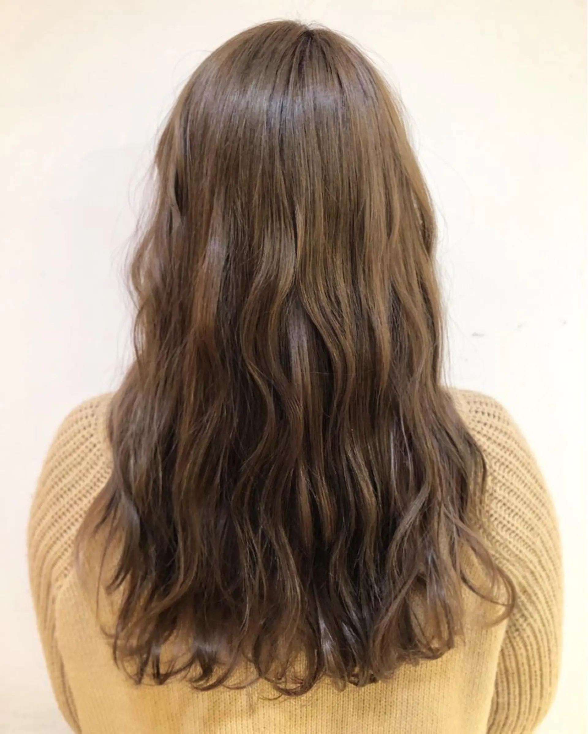 セミロング カラー ベージュカラー ニュアンスカラー🫧 加納のヘアスタイル