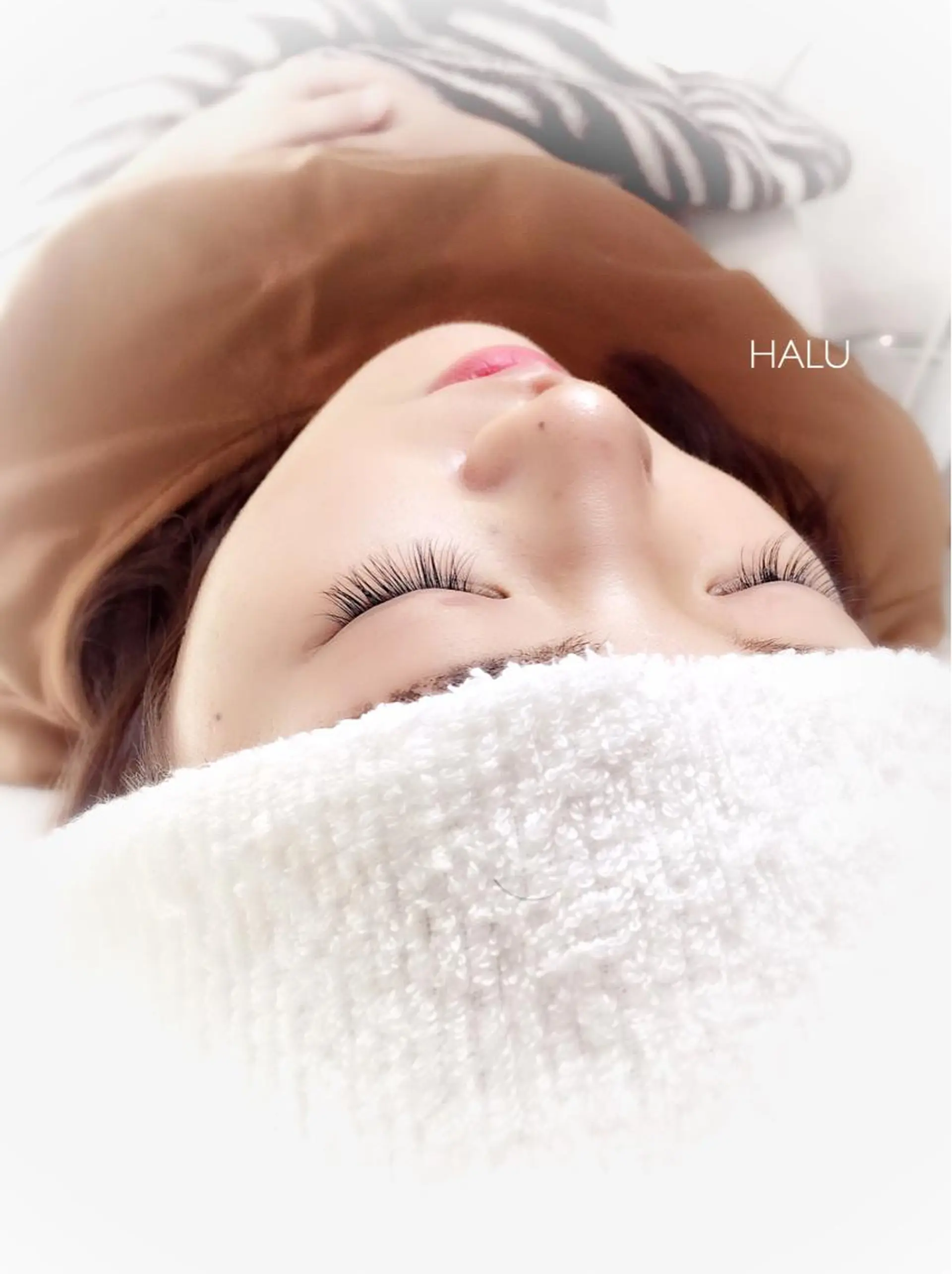 マツエク・マツパ Cカール HALU ハルのネイルデザイン