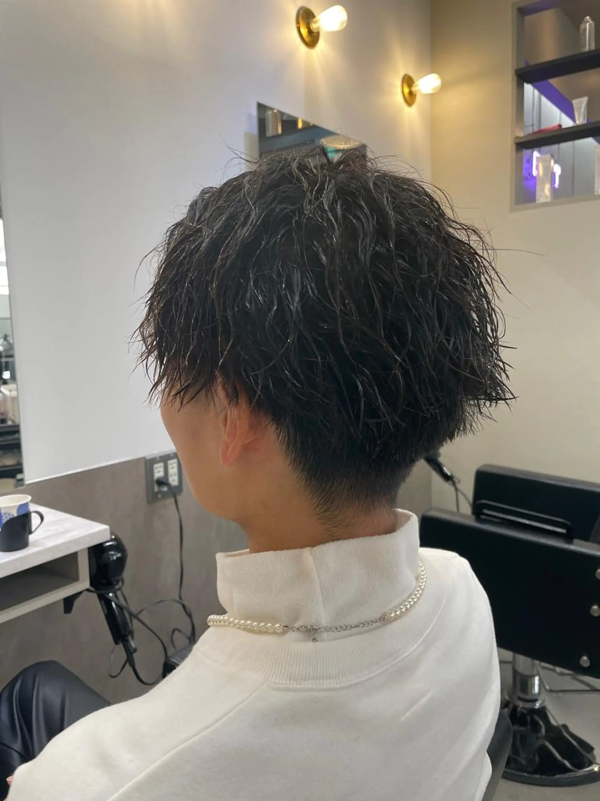 パーマ メンズ カット パーマ 福永速人 /メンズパーマのヘアスタイル
