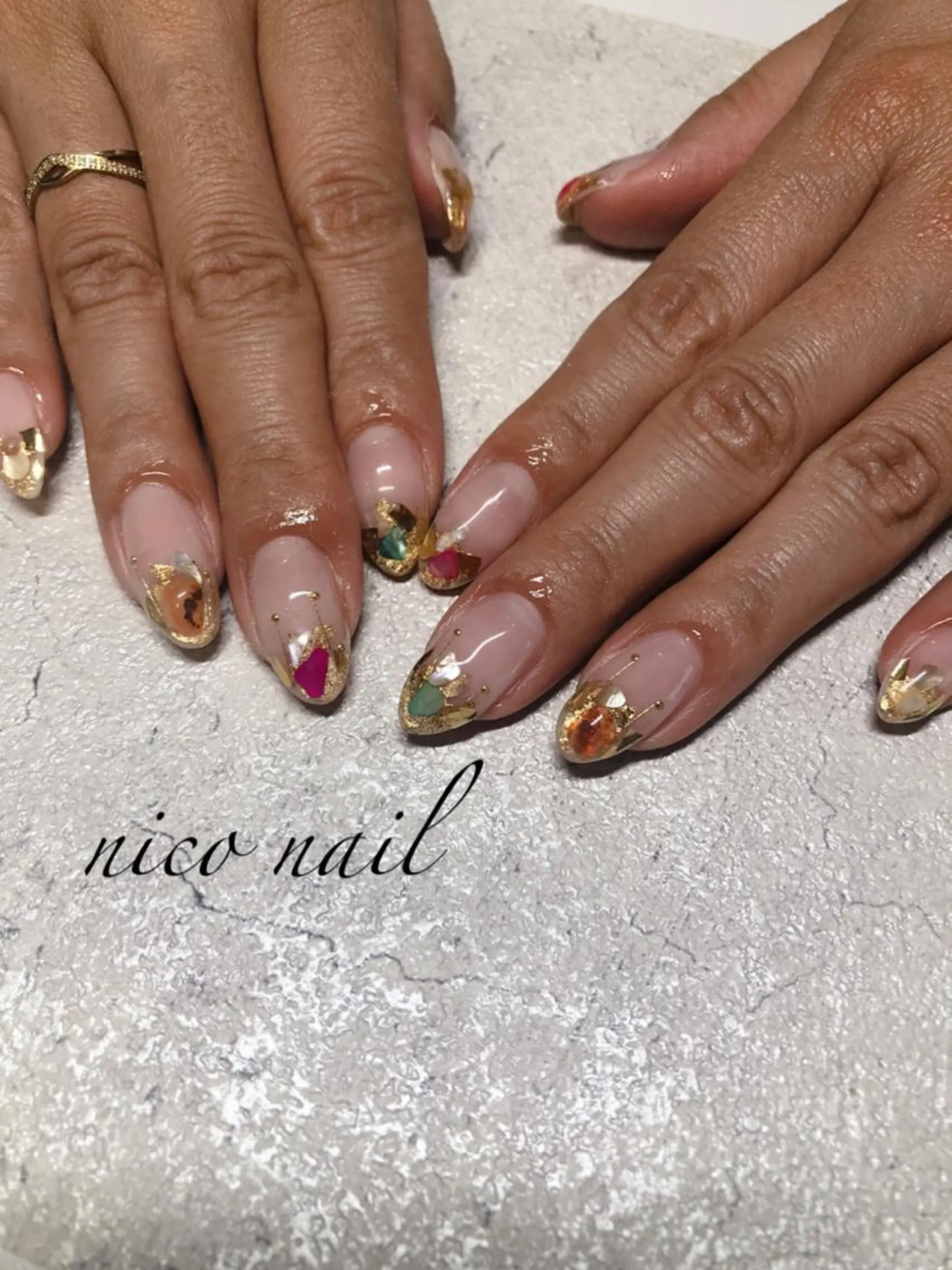 ネイル 香芝市ネイルサロン nico nailのネイルデザイン