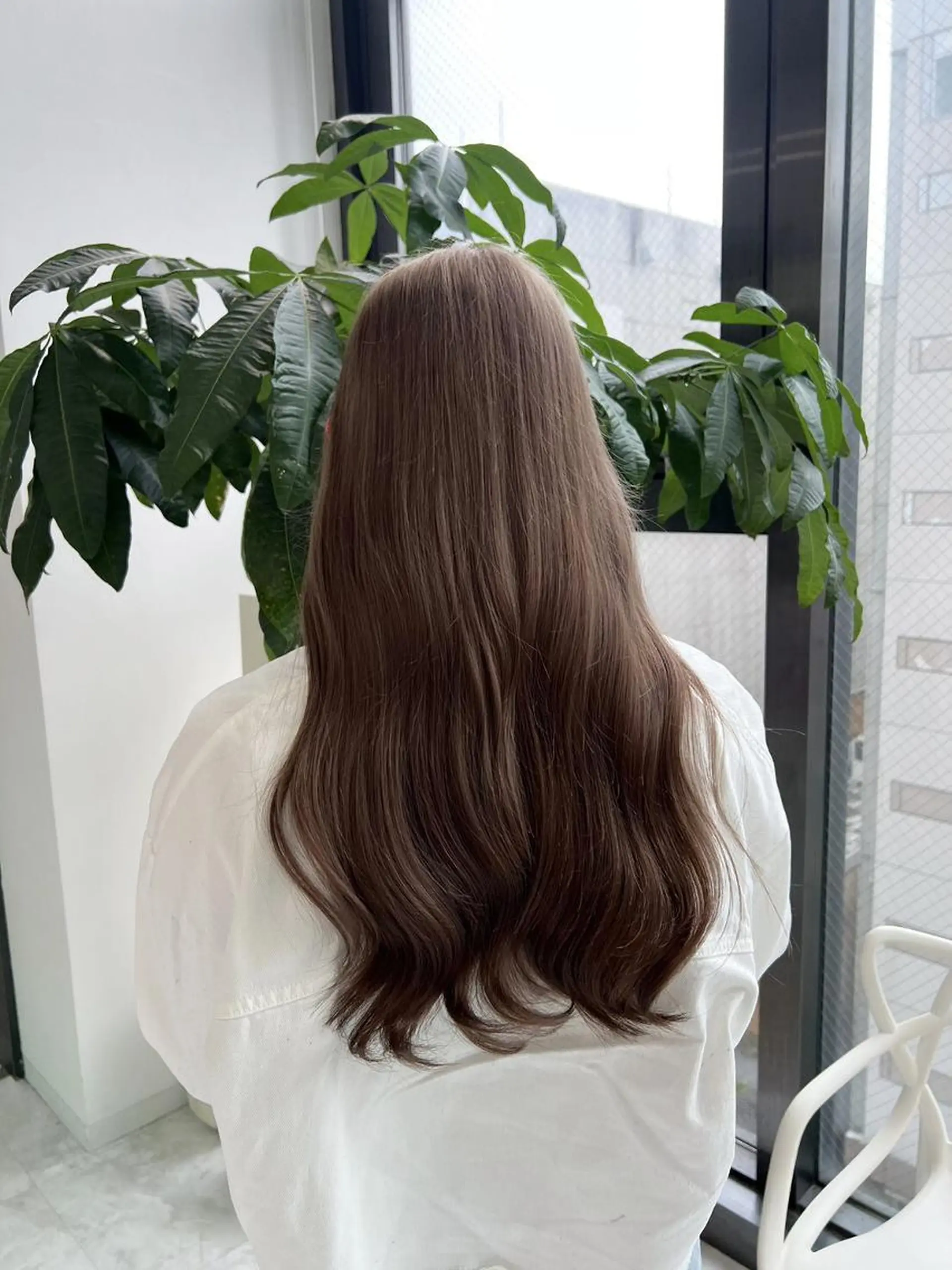 ロング カラー 似合わせハイトーン♡ みつきのヘアスタイル