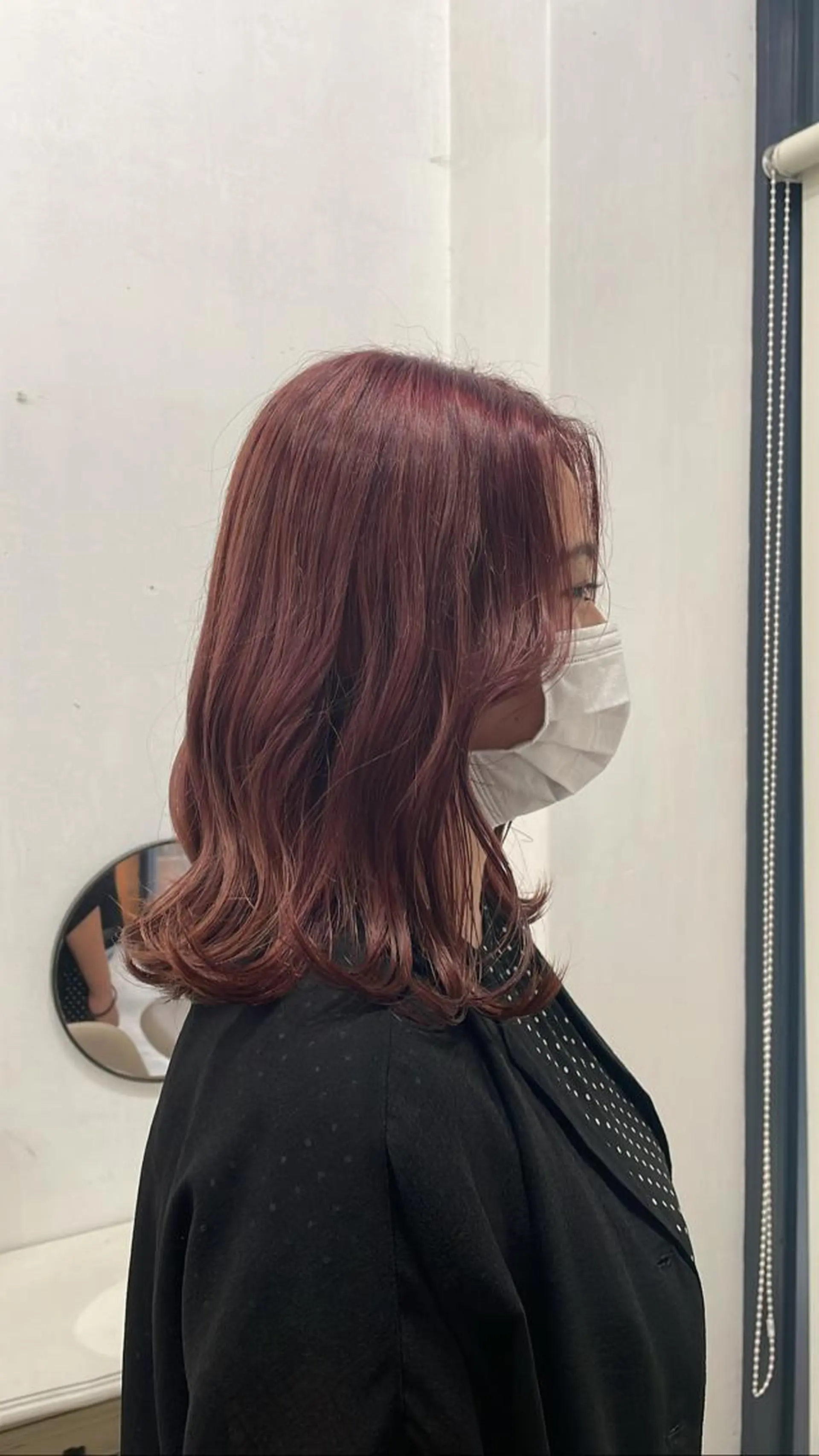 ミディアム 田原春 花梨のヘアスタイル