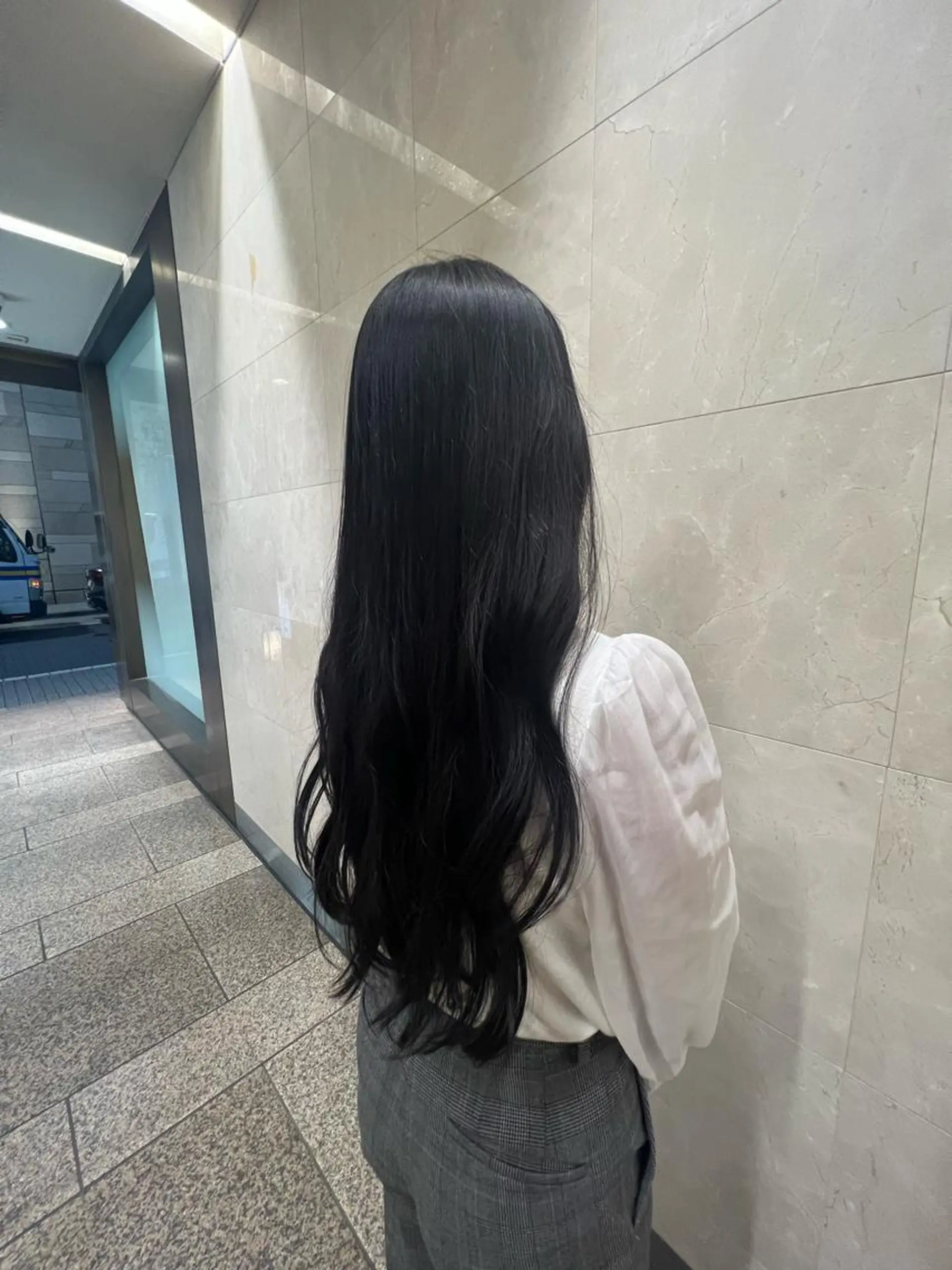 ロング カラー ロング カット ヘアカラー トリートメント カミノア所属・4月予約解放しまし たイルミナ公認荒井のヘアスタイル