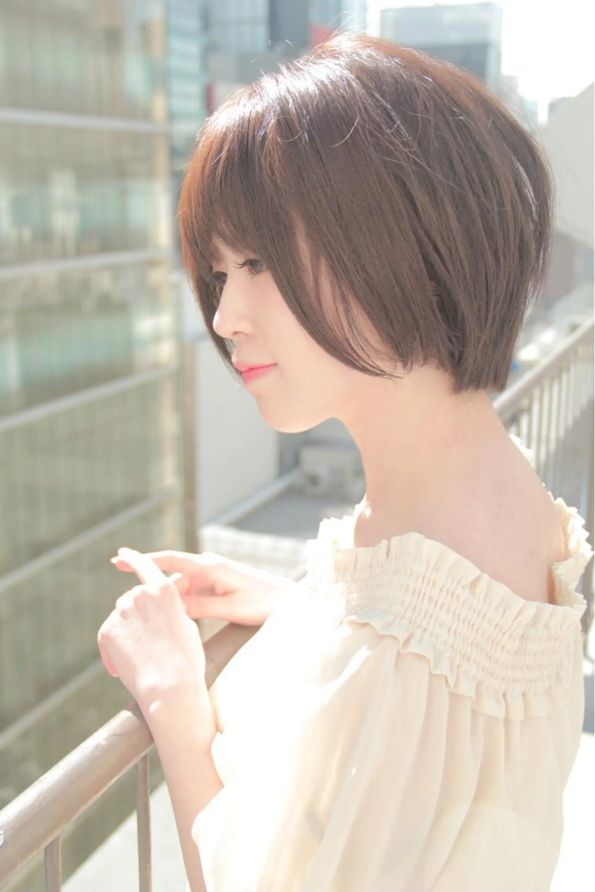 ショート ショートボブ ボブ ショートヘア カット 水原 大樹のヘアスタイル