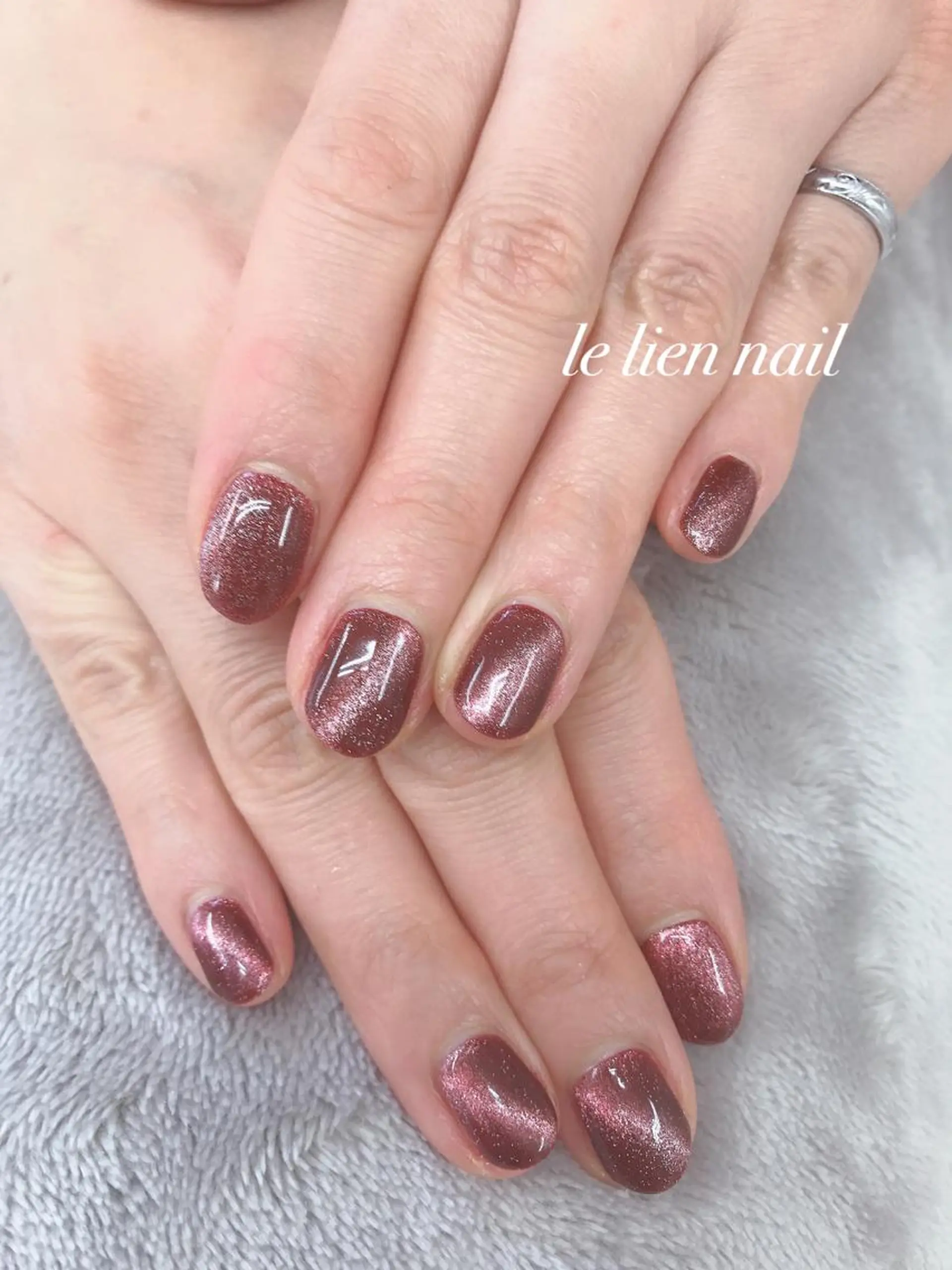 ショート le lien nailのネイルデザイン