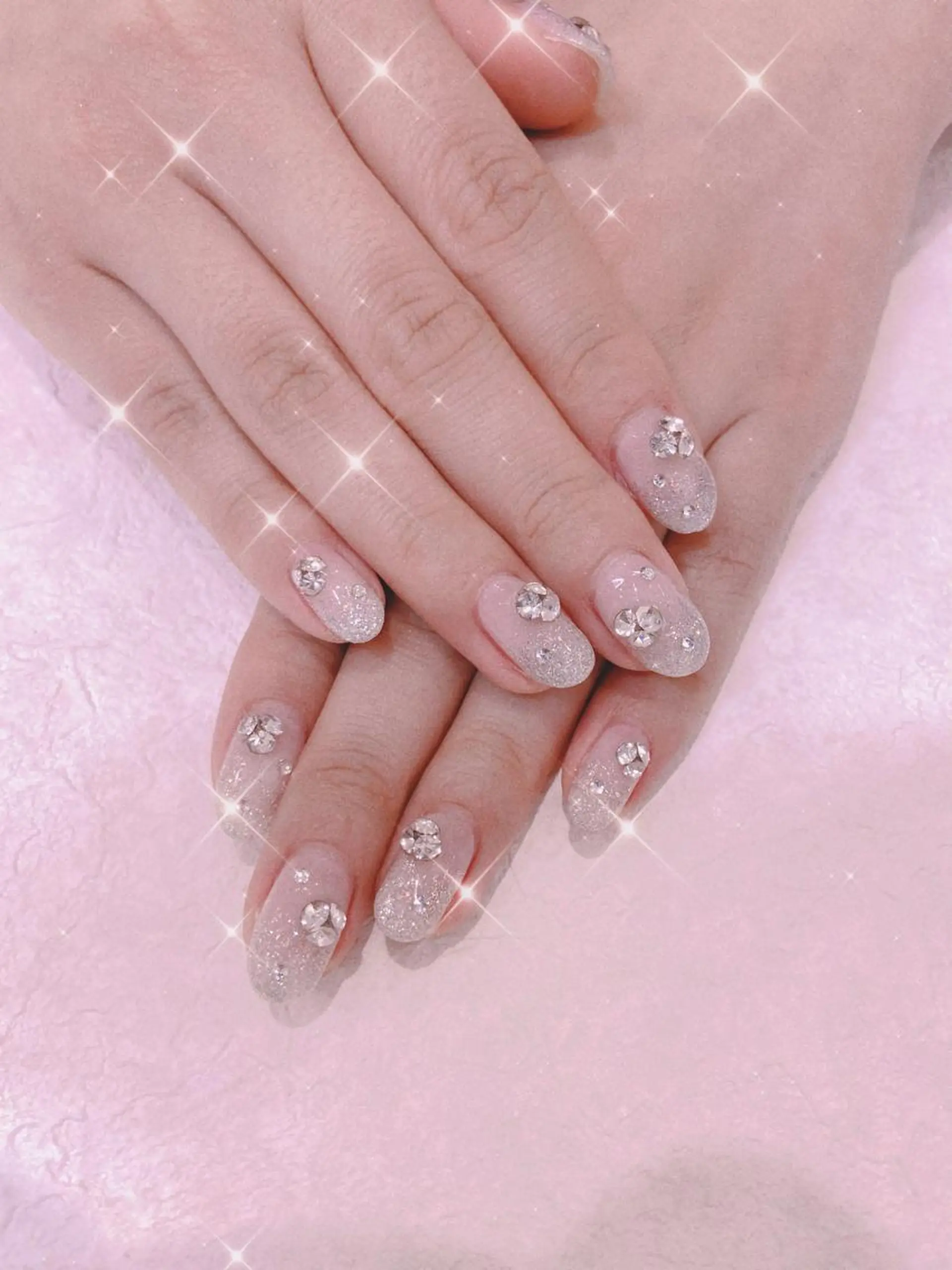 ネイル アートネイル フラッシュネイル フラワーネイル フットネイル フレンチネイル Moci Nail Salonのネイルデザイン