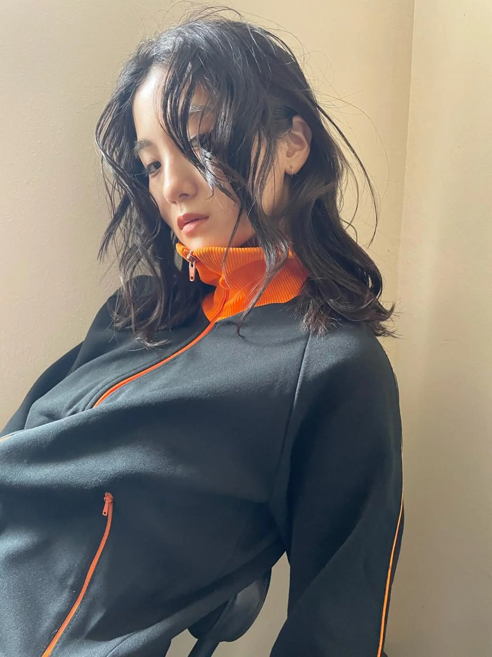 ミディアム パーマ ヘアアレンジ 丸山渉/表参道 レイヤーボブのヘアスタイル