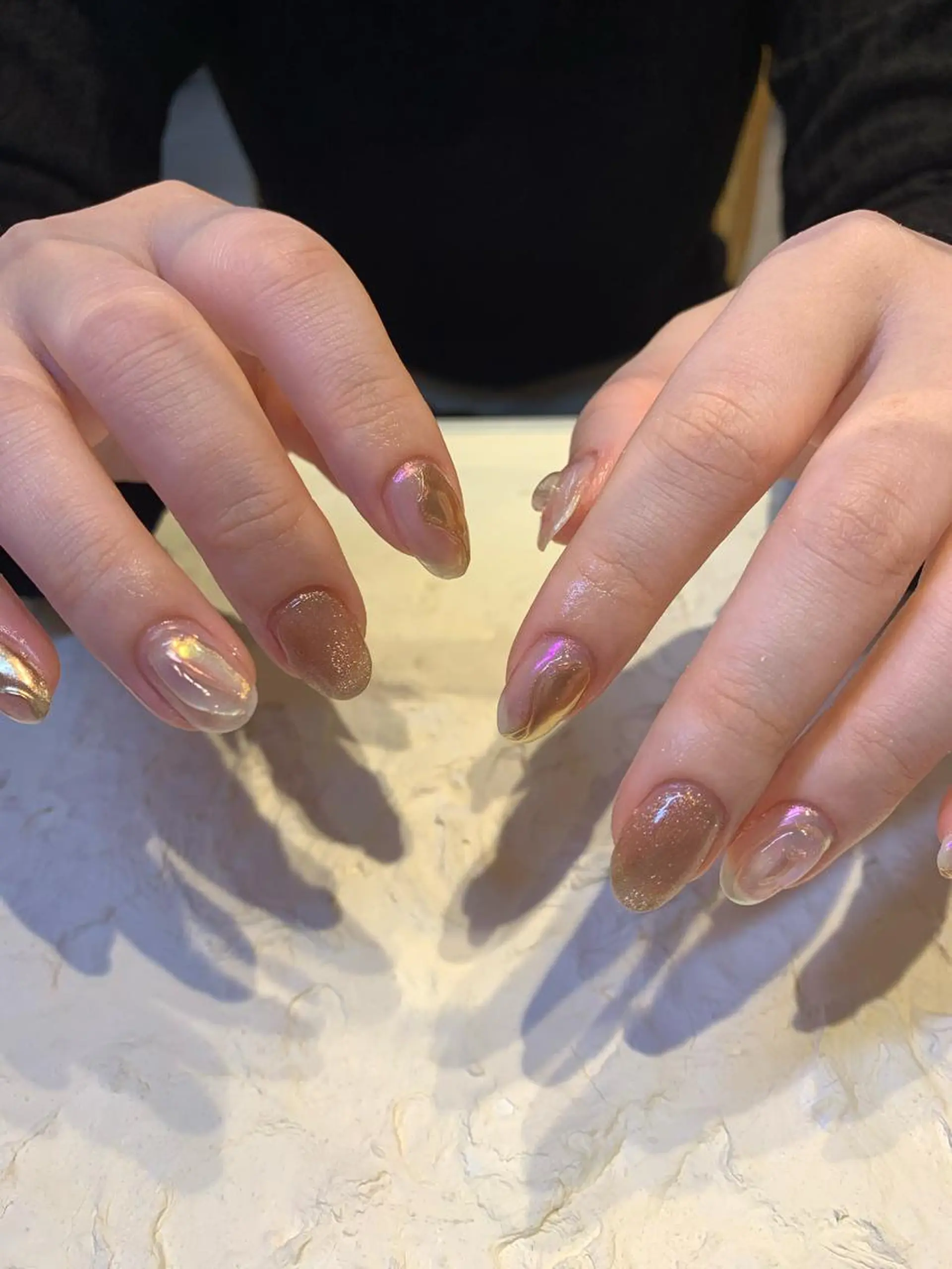 ネイル ニュアンスネイル マキノ ユイのネイルデザイン