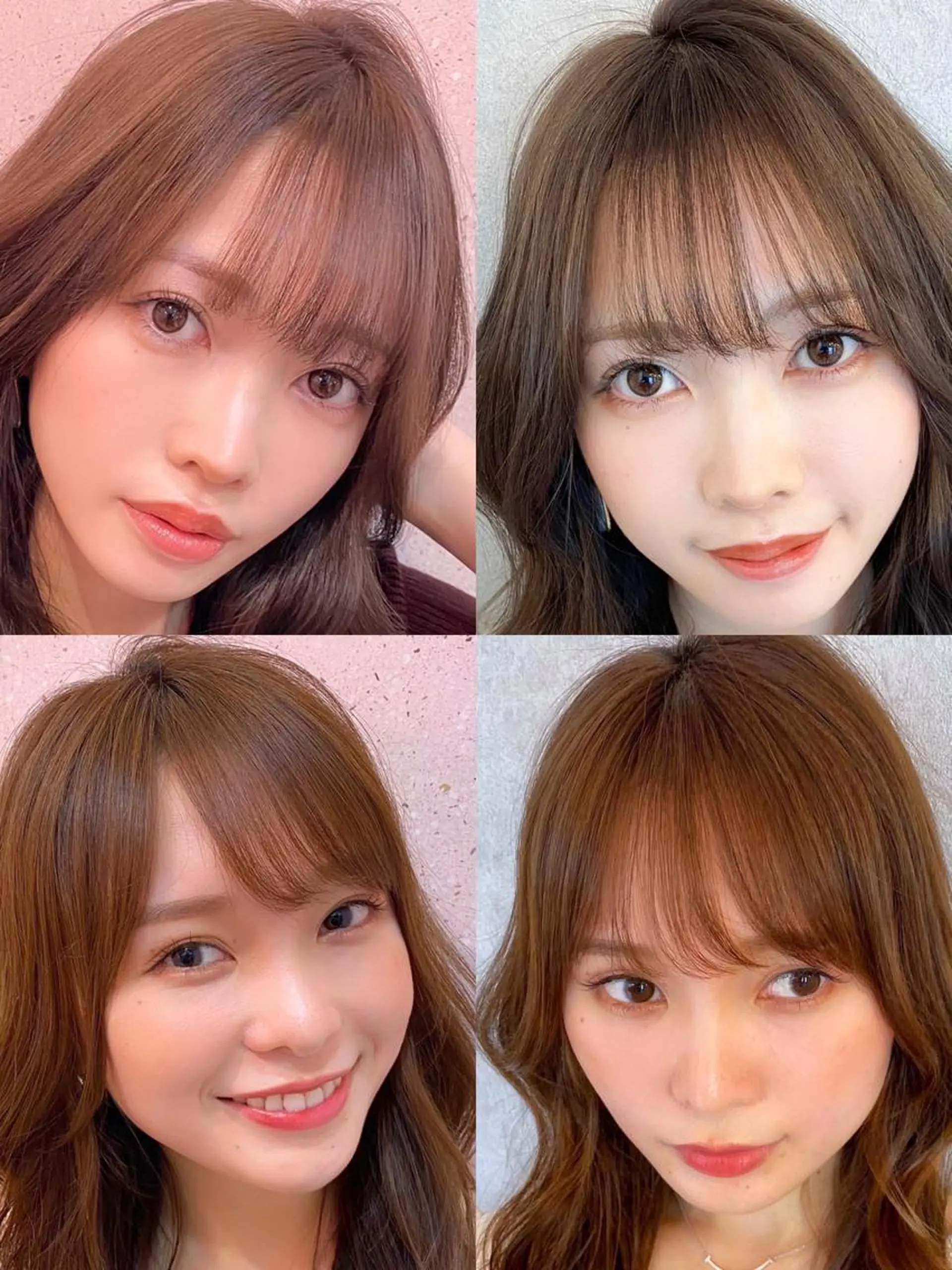 セミロング カラー シールエクステ セミロングパーマ バレイヤージュ ブリーチ ケアブリーチ 新宿/韓国風レイヤー 髪質改善/渋谷直樹のヘアスタイル