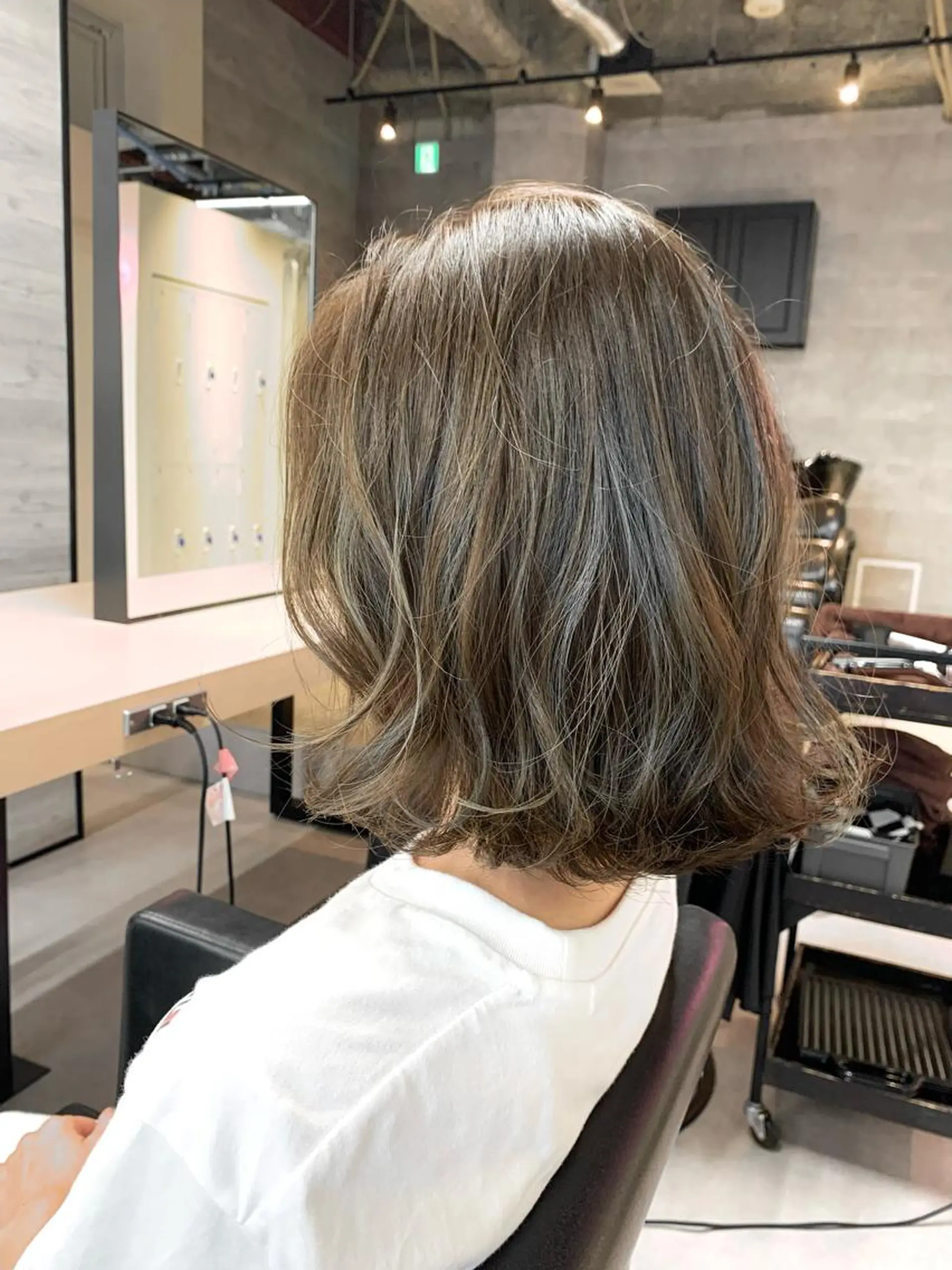 ミディアム カラー カット ヘアカラー トリートメント ❤️Ruminate 日暮里店❤️のヘアスタイル