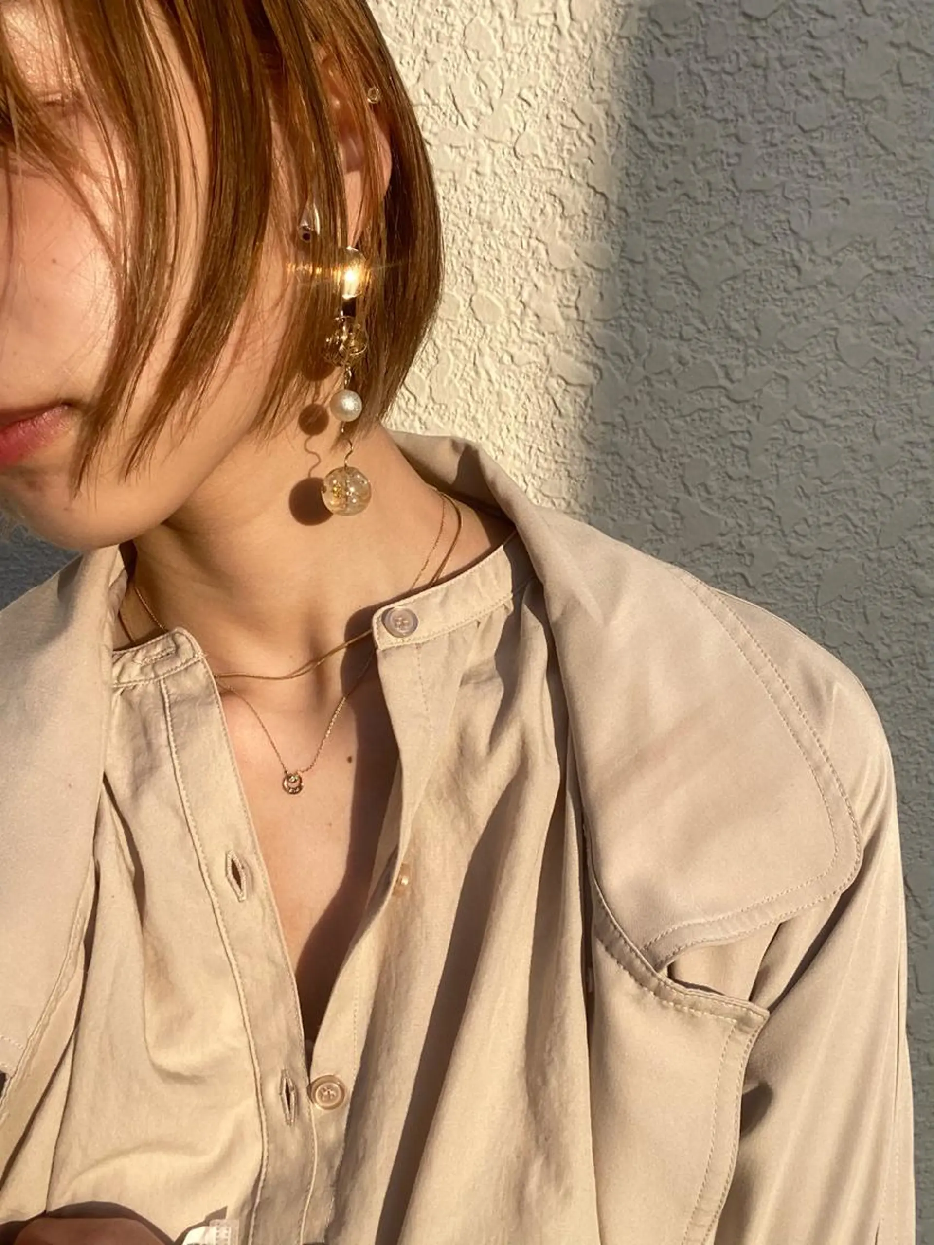 ショート カラー レイヤー/ウルフ🤎 mayo.のヘアスタイル