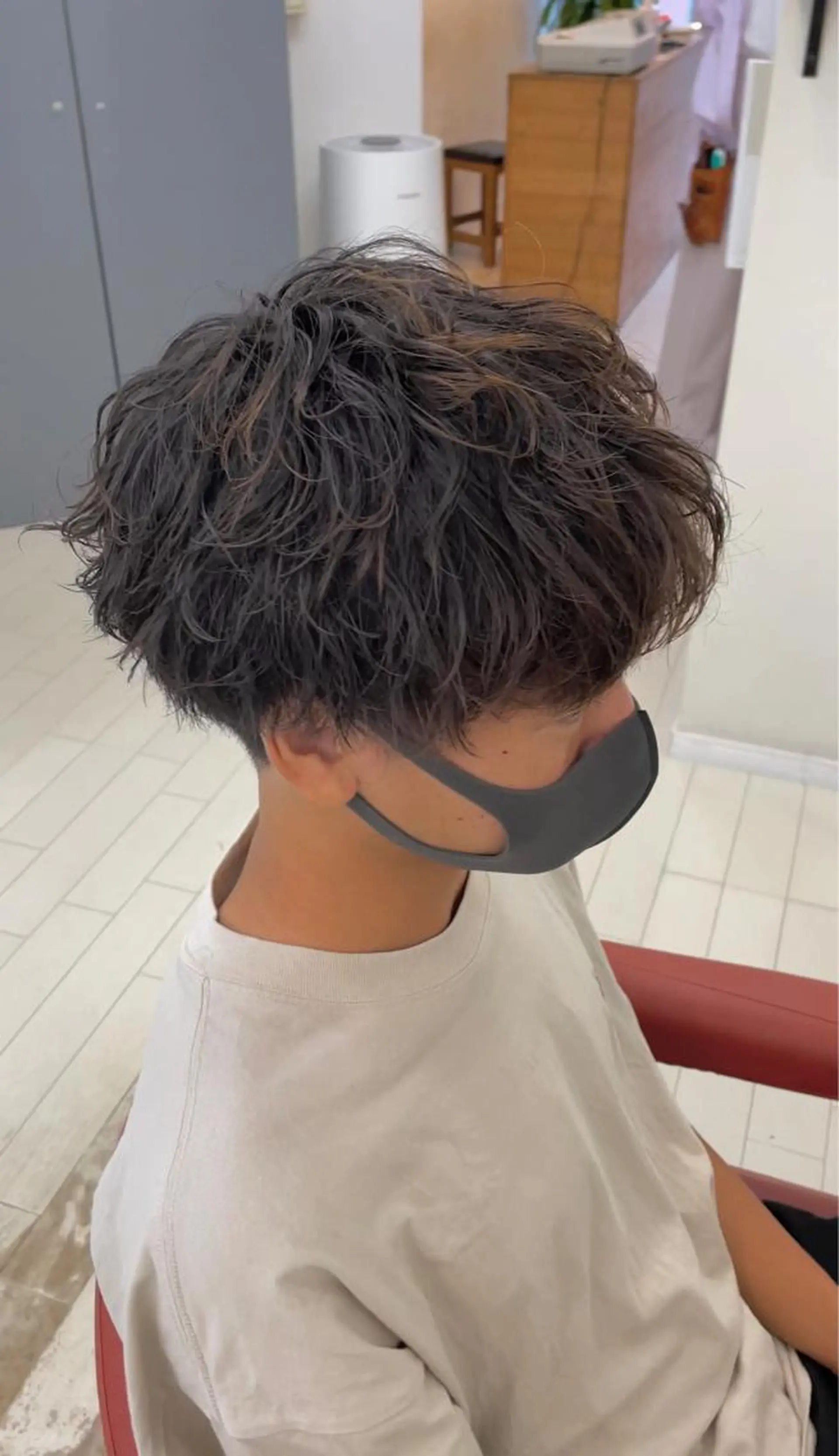 ショート ツイストパーマ カット パーマ メンズ特化美容師 ‼️　永留　卓己のヘアスタイル