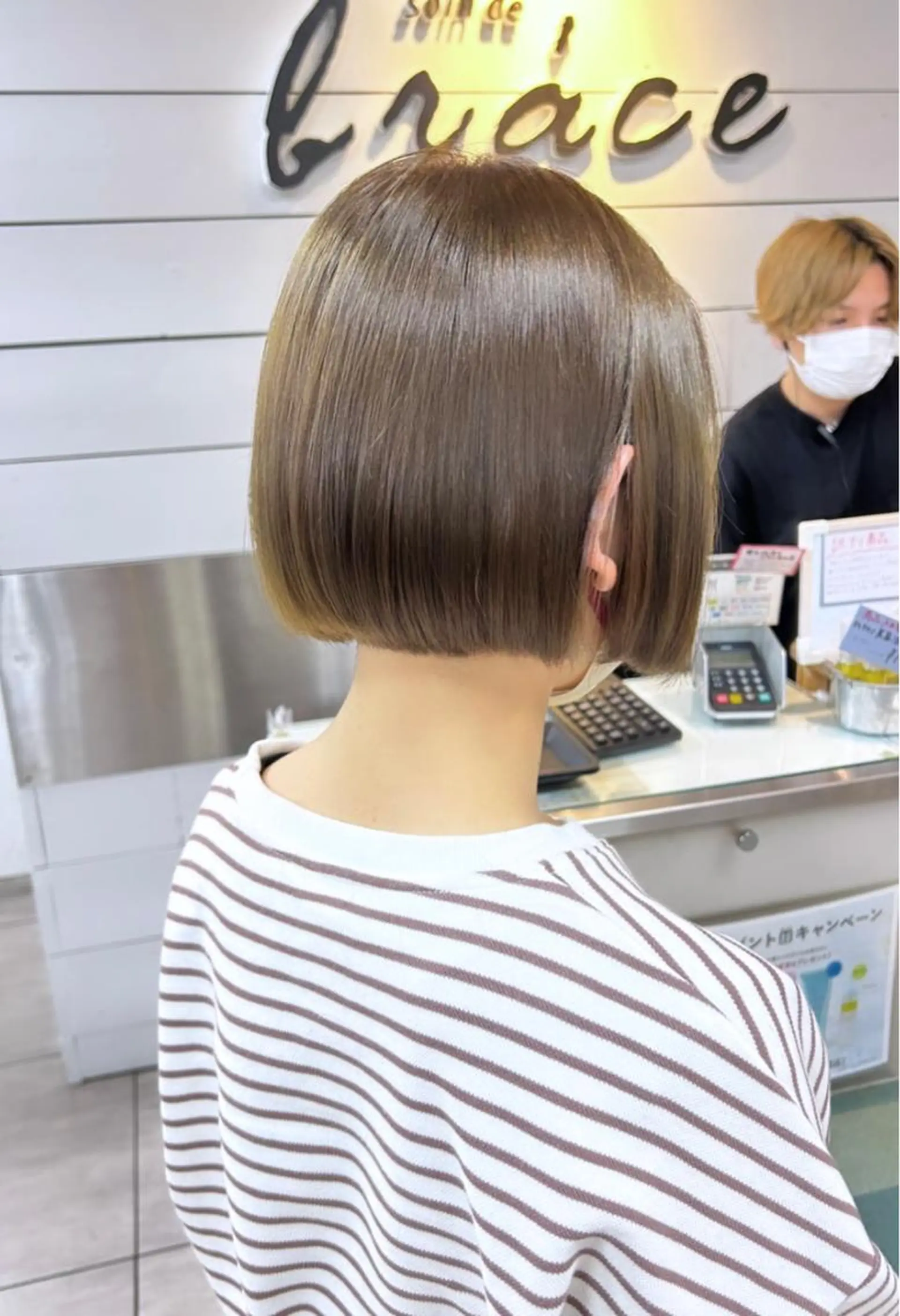ショート ボブ カット ヘアカラー 🫧艶髪カラー🫧 森本くるみのヘアスタイル