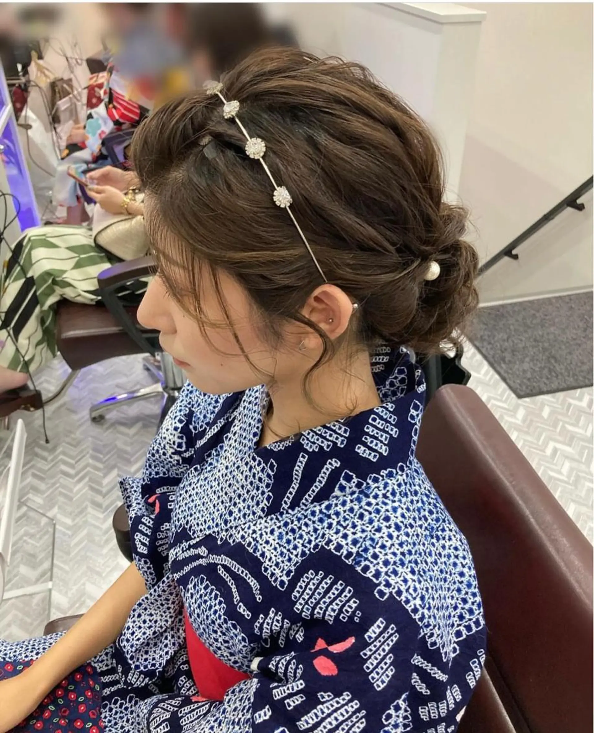 セミロング ベルグローヘアセット 🤍まりこのヘアスタイル