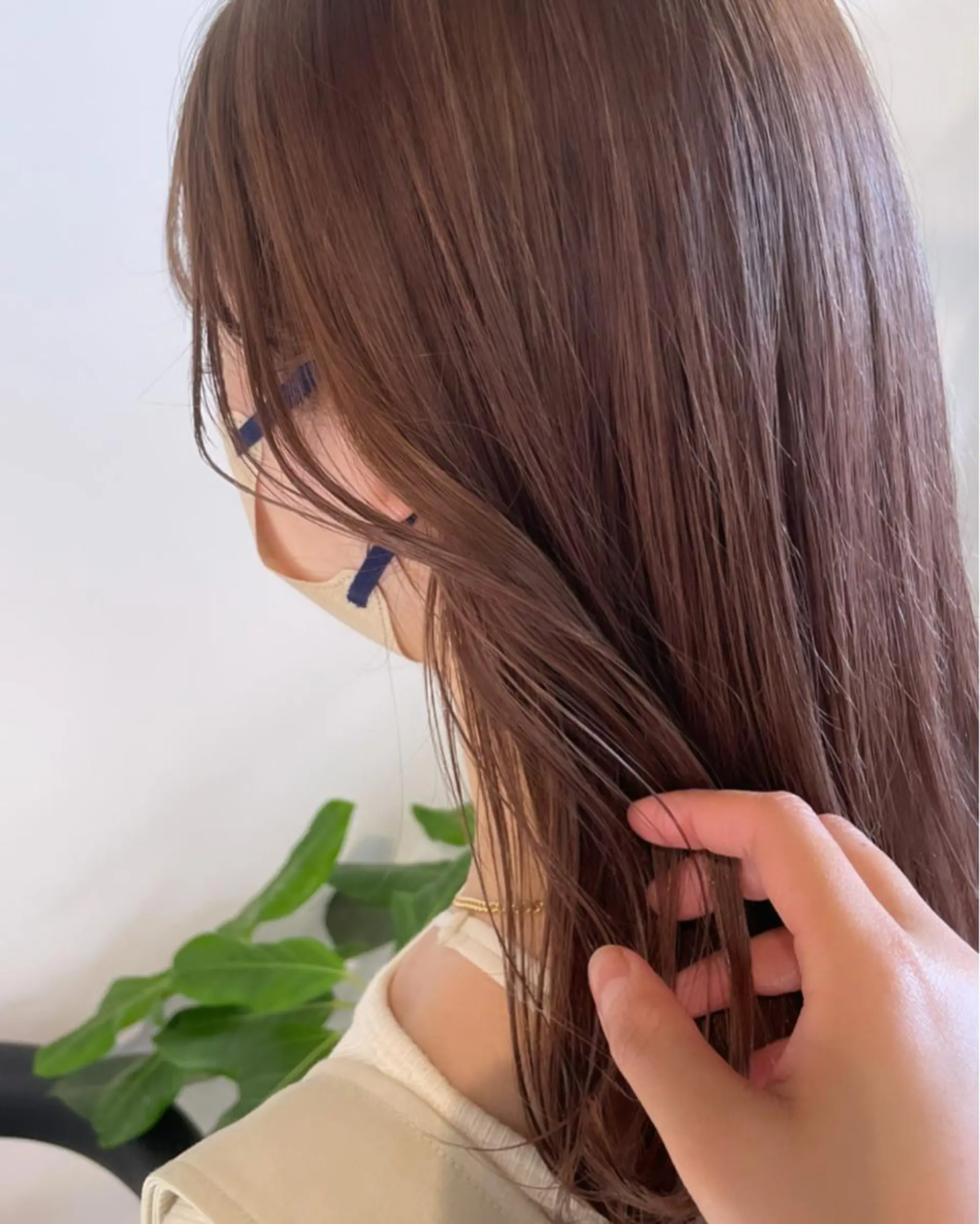 ロング カラー ブリーチ ピンクカラー fit/ madokaのヘアスタイル