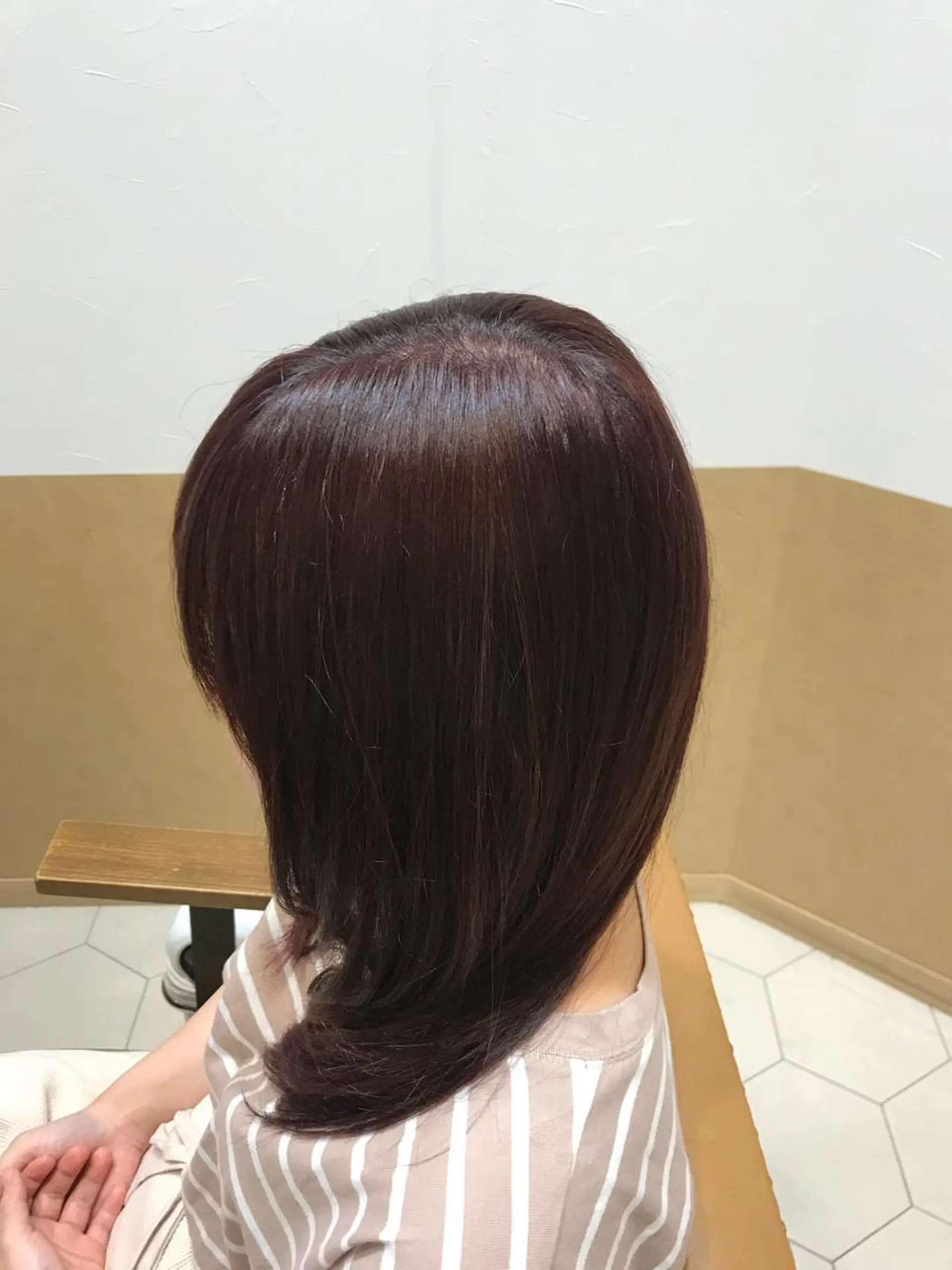 ミディアム トリートメント ヘアカラー トリートメント 舛添 龍一のヘアスタイル