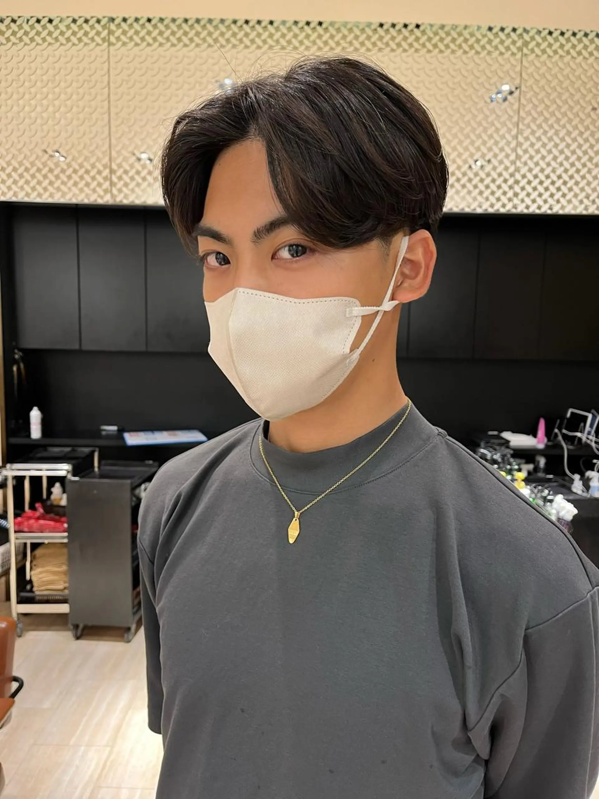 パーマ メンズ メンズパーマ ニュアンスパーマ 早朝セット☀️ レイヤー/Momoのヘアスタイル