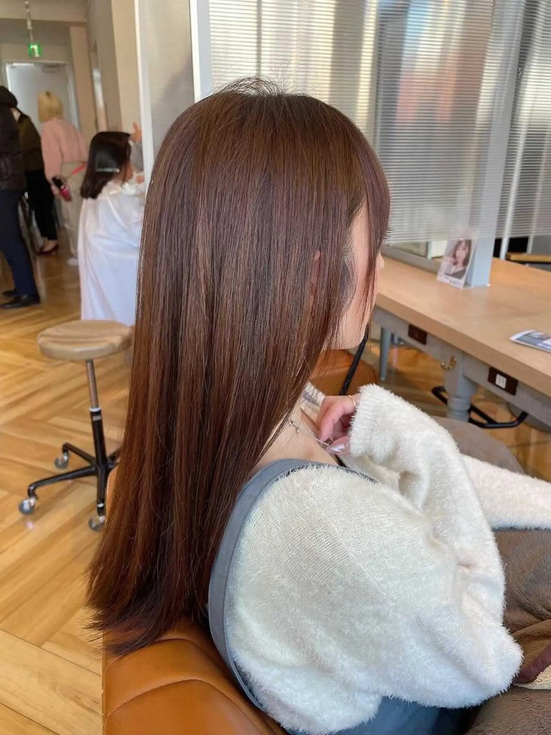 セミロング カット ヘアカラー パーマ トリートメント ヘッドスパ 佐藤優太朗 似合わせ/髪質改善のヘアスタイル