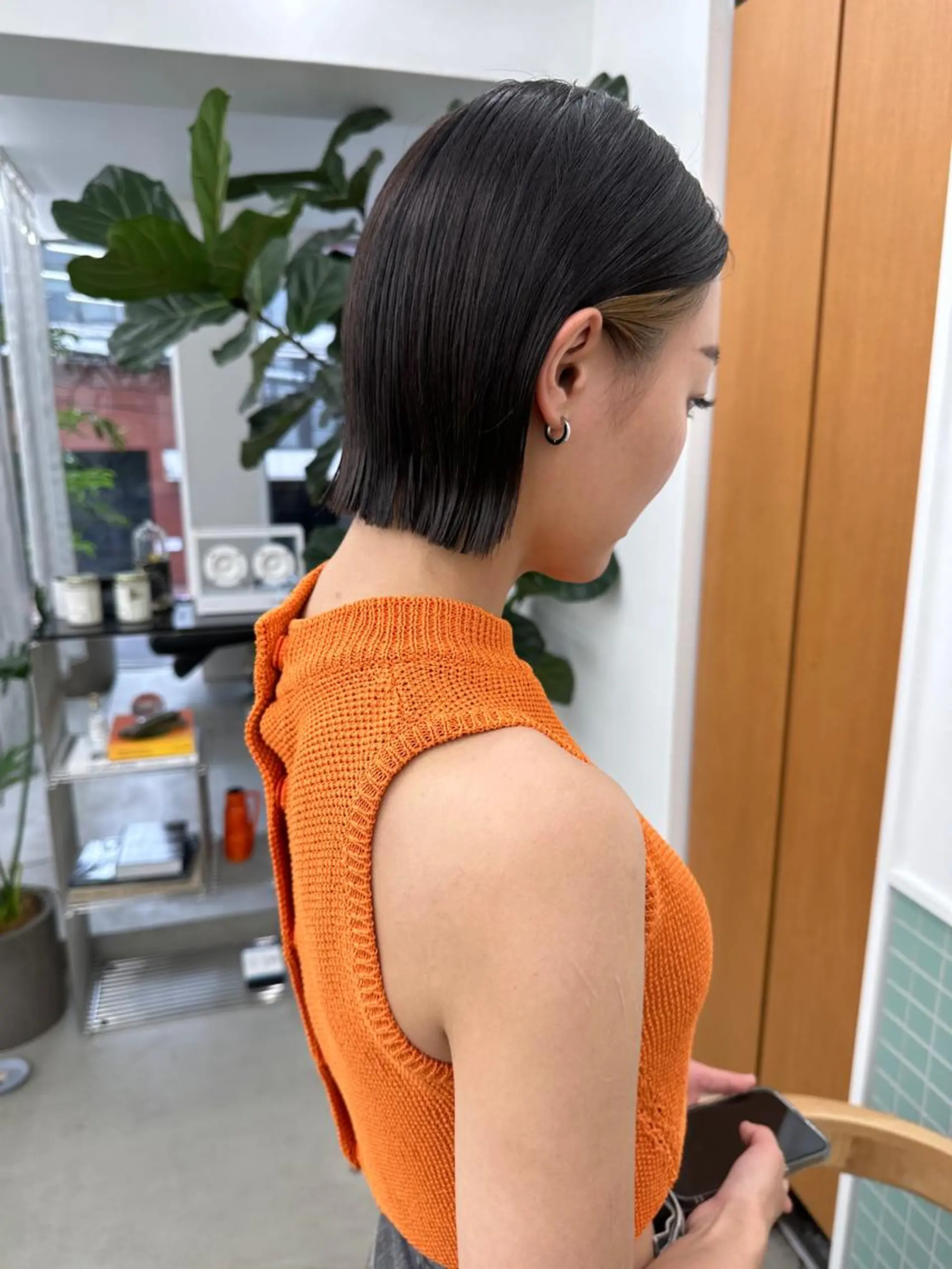 ショート カラー カット ヘアカラー トリートメント ボブ/レイヤー/ケア パーマ/リュウタのヘアスタイル