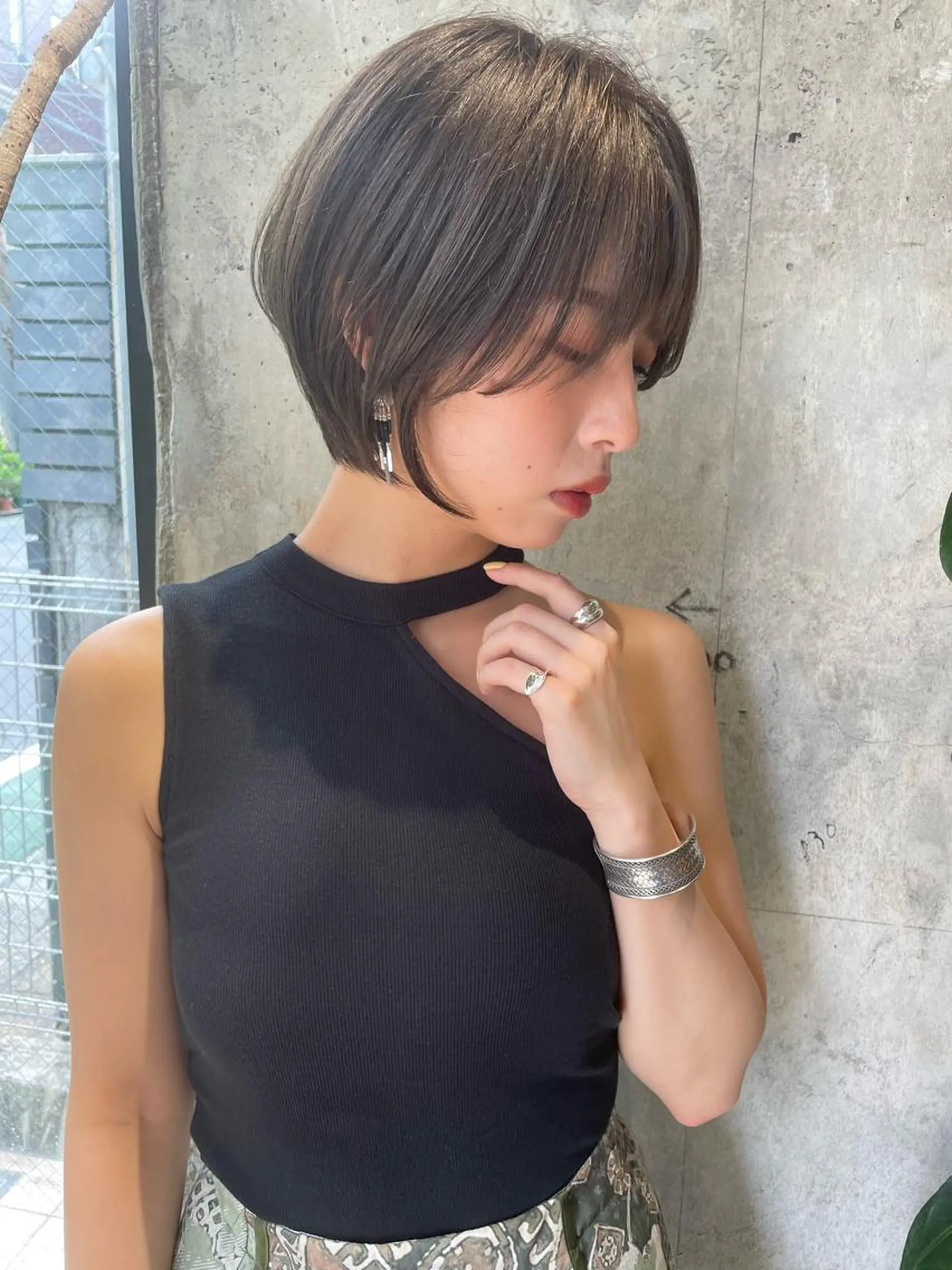 ショート ショートヘア SIGN店長中村 レイヤーカット募集のヘアスタイル