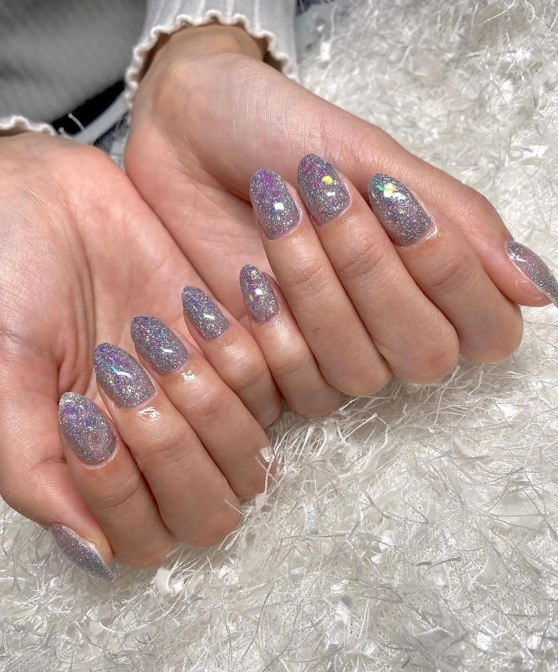 ネイル チークネイル 長さ出し フレンチネイル ジェルネイル グラデーション ハンドネイル Nail&eye Belire 新宿のネイルデザイン