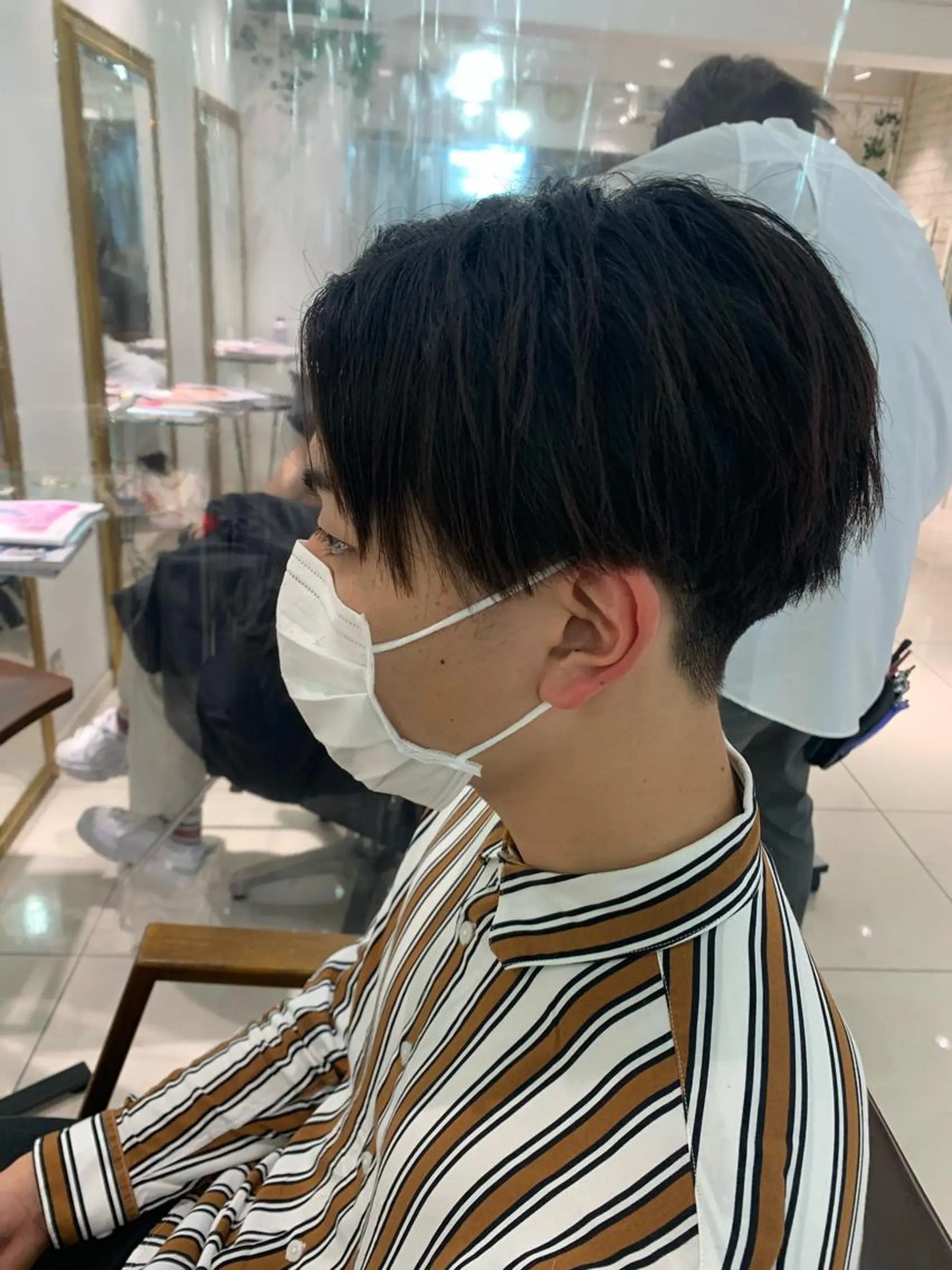 メンズ ハイトーン職人 ♡中島凱人のヘアスタイル