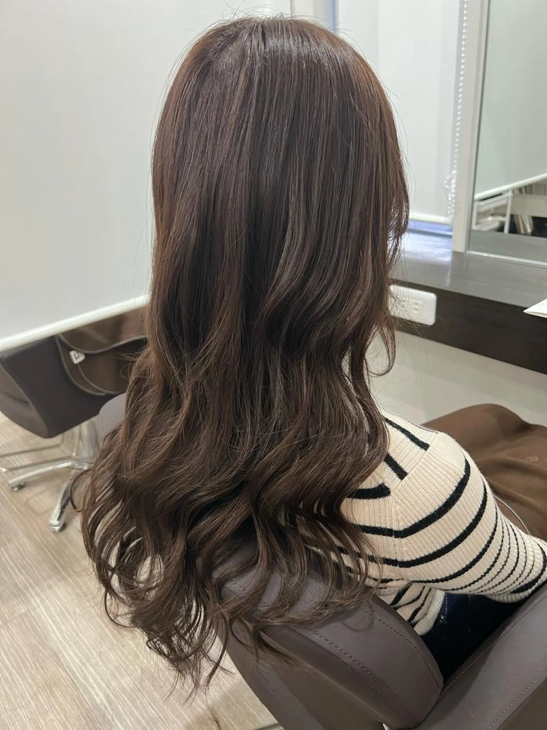 ロング ヘアカラー トリートメント エクステ TSUBAKI /グランディールのヘアスタイル