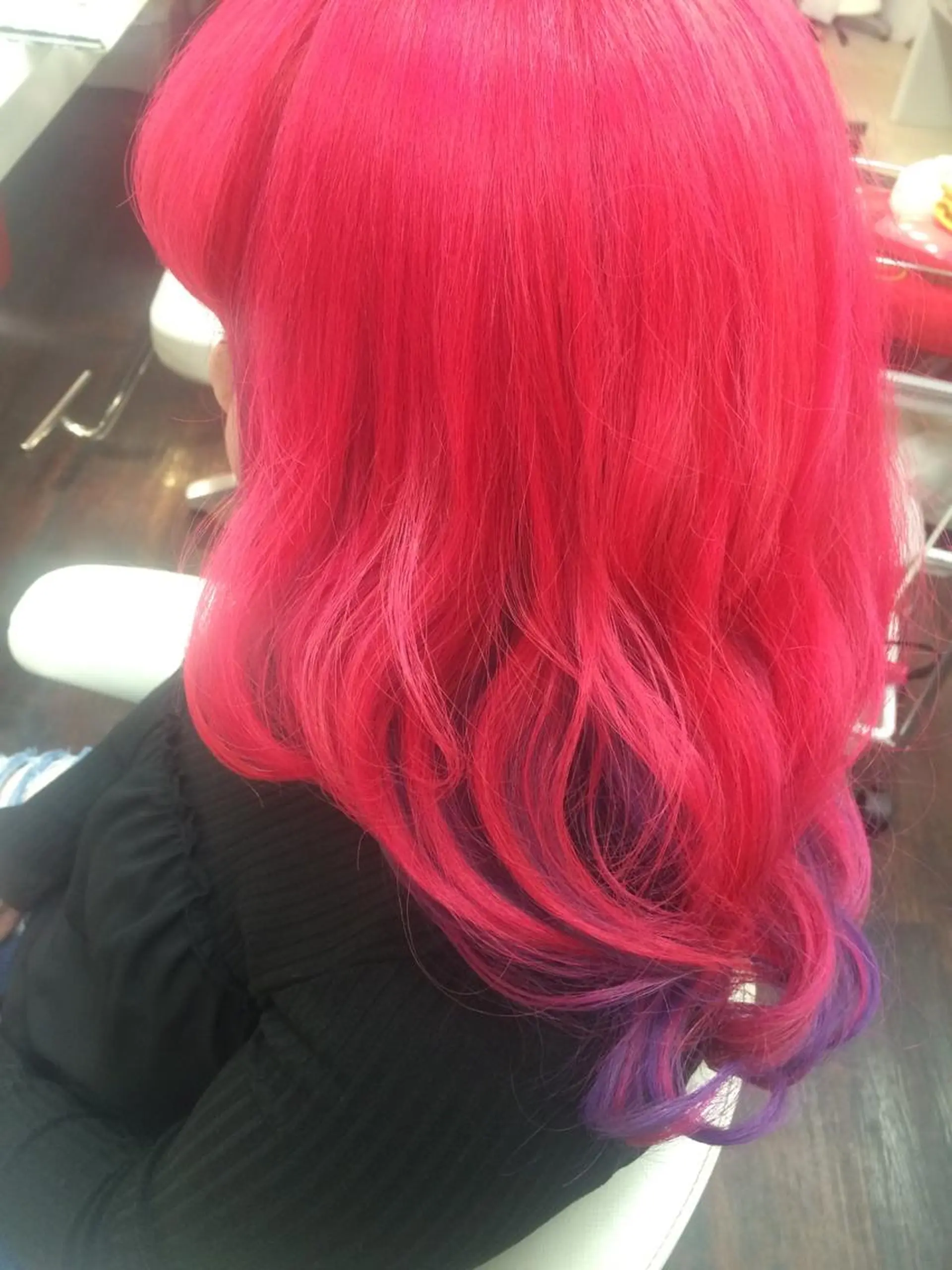 ロング カラー オーストヘアー ミコ所属・岩谷/ブリーチ 🪽透明感カラーのヘアスタイル