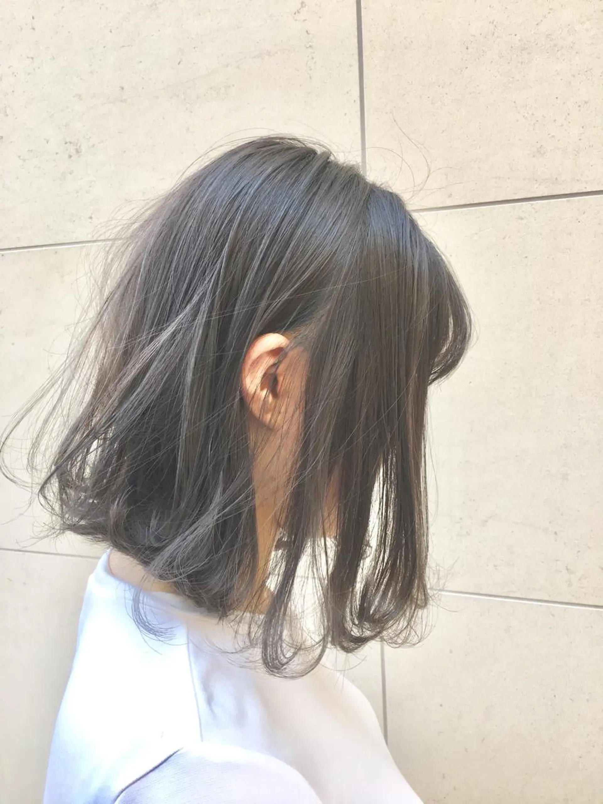 ミディアム カラー ショート、ボブ シマダマサトのヘアスタイル