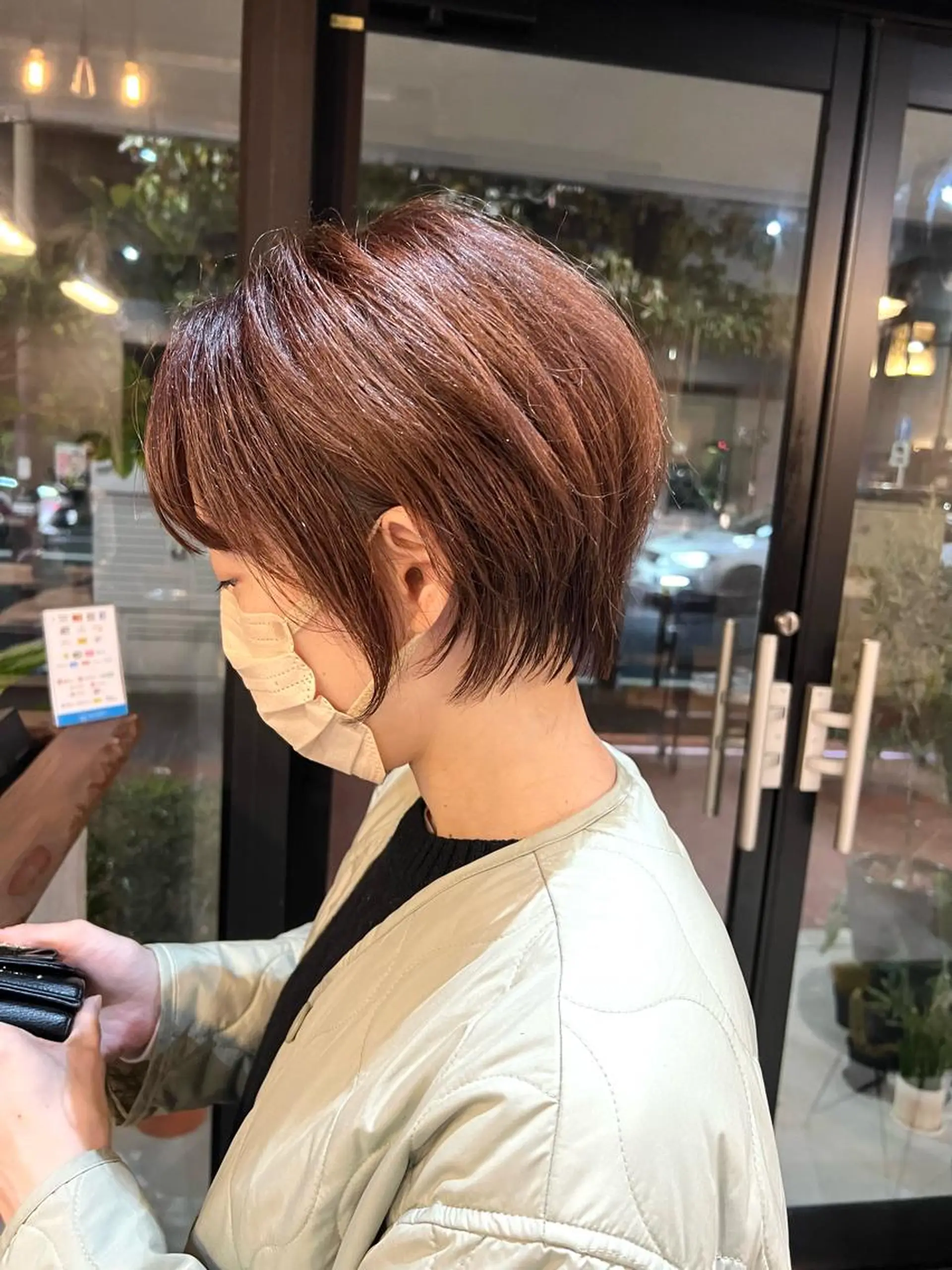 ショート カラー ショートボブ／川崎 子安健太のヘアスタイル