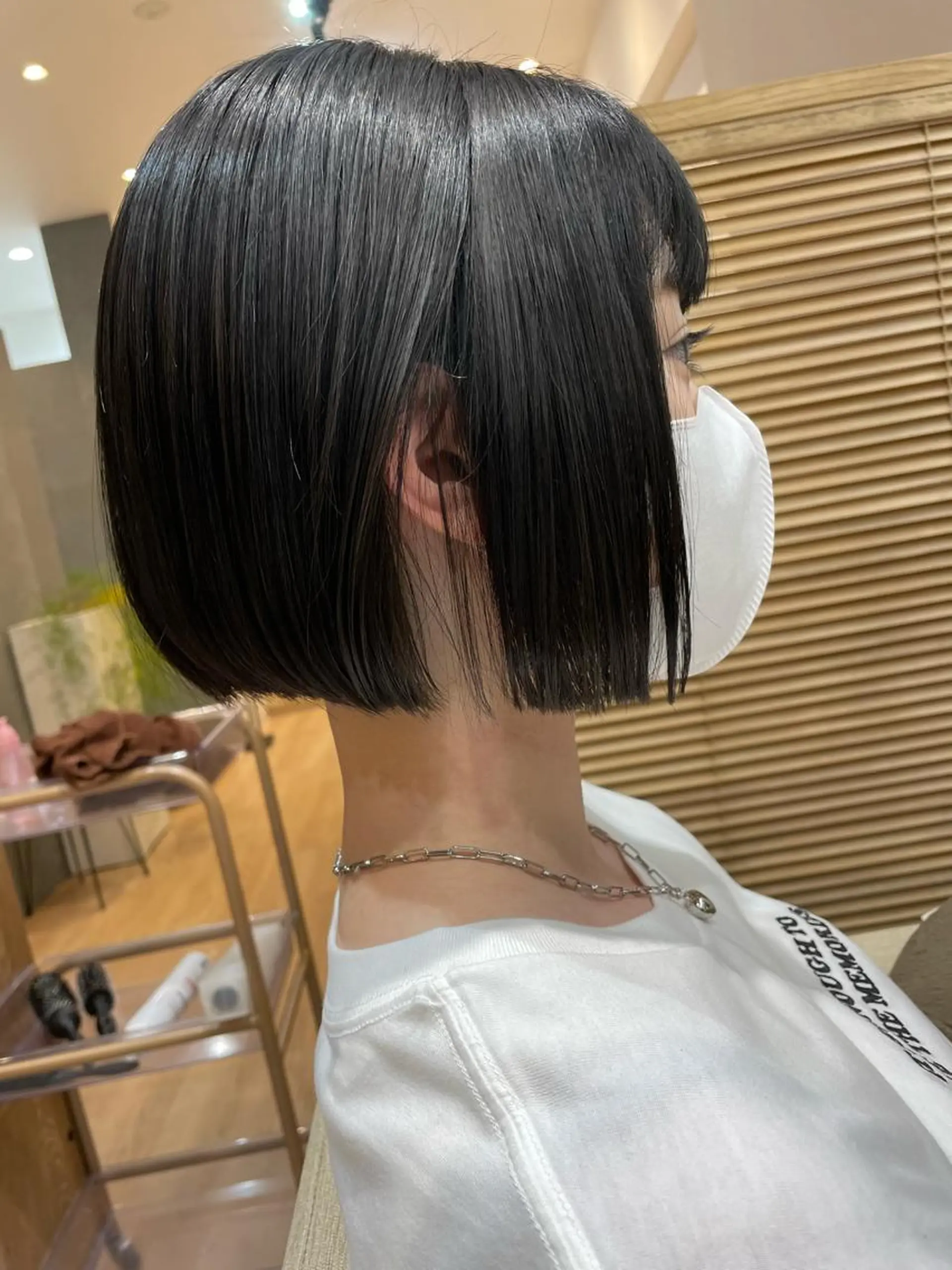 ショート カット 縮毛矯正 トリートメント 土門 正人のヘアスタイル