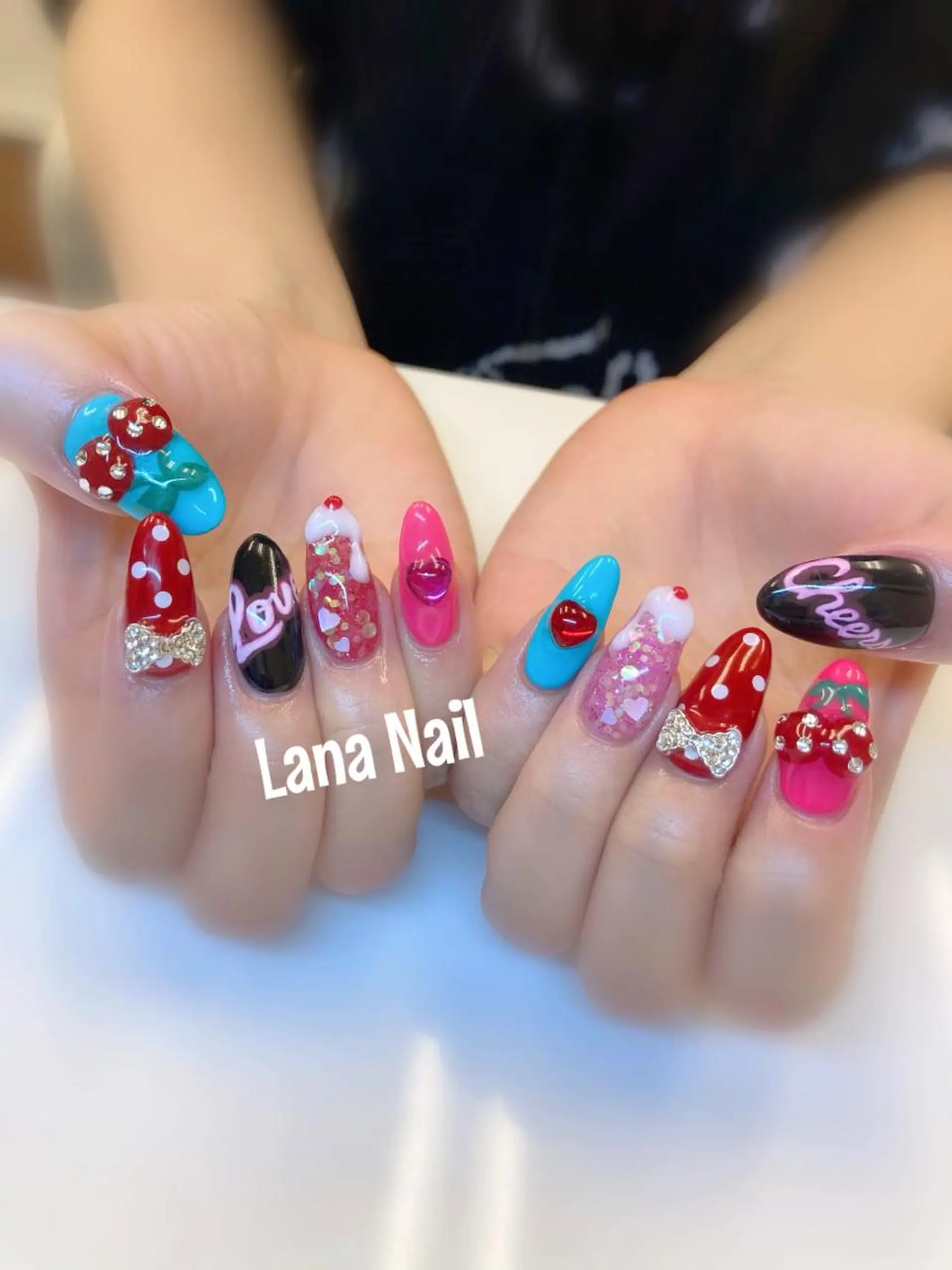 ネイル スカルプネイル Lana Nailのネイルデザイン