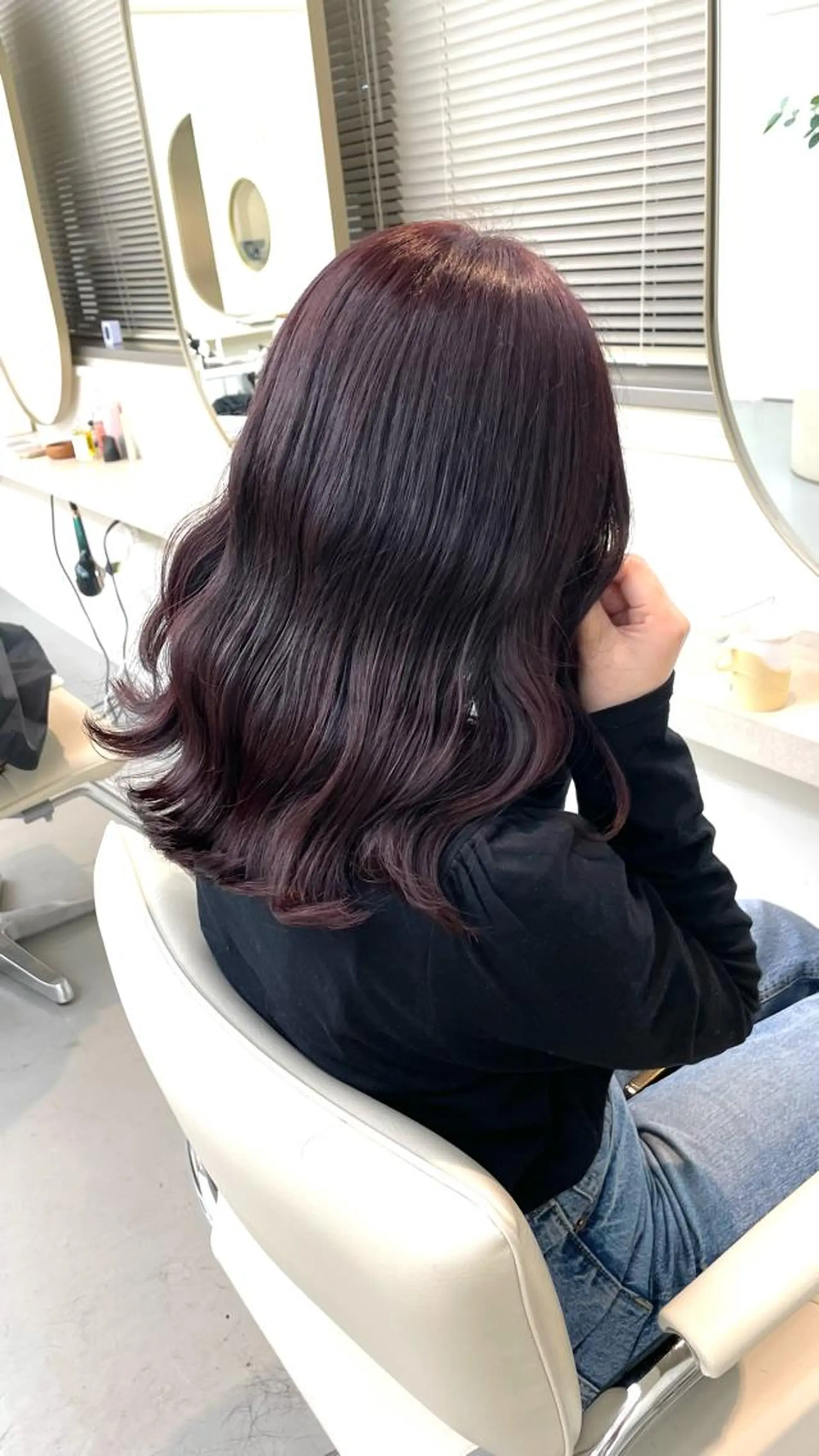 ミディアム カラー miyu 名古屋駅/似合わせのヘアスタイル