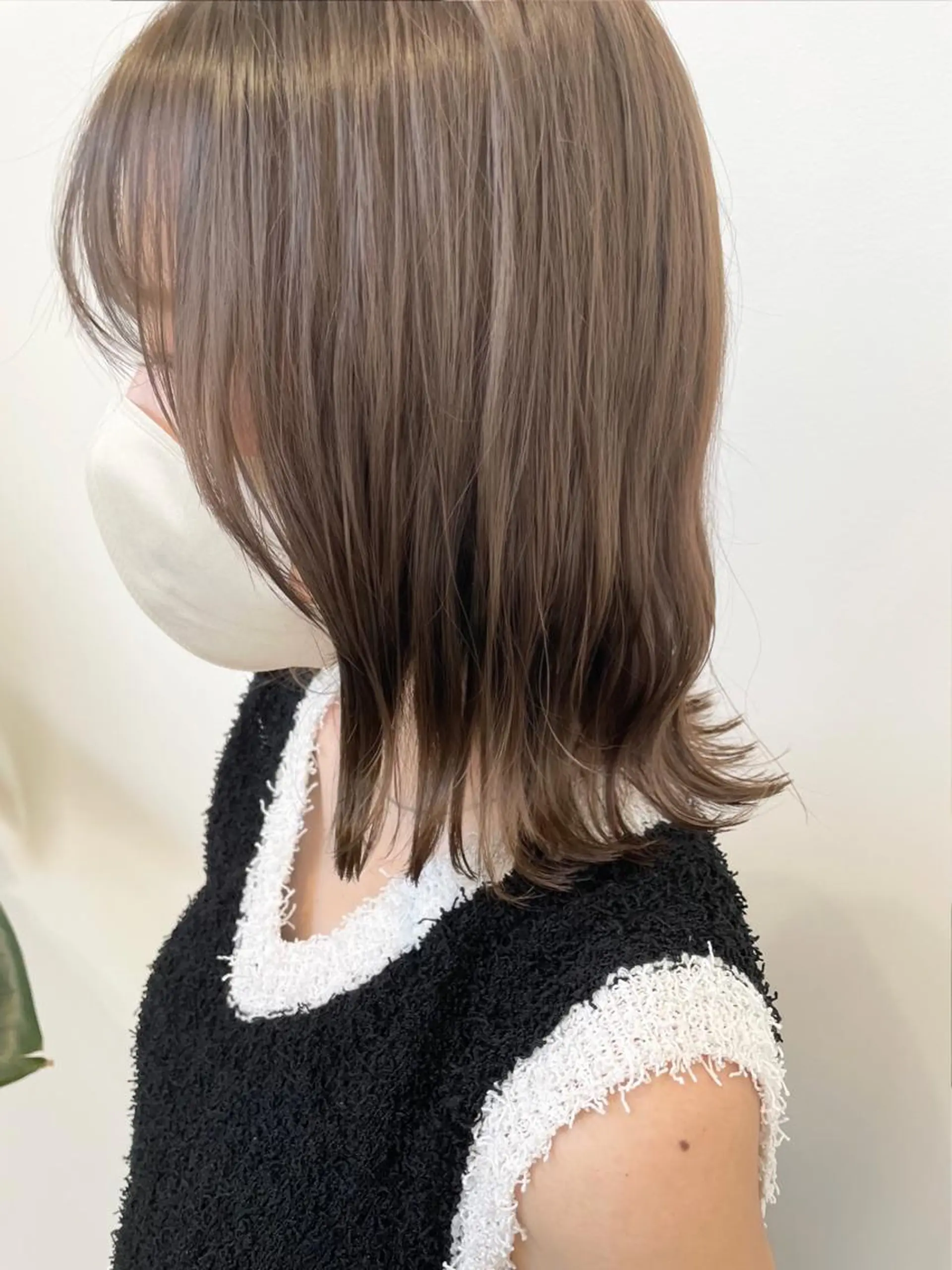 ミディアム カラー 大西 暦のヘアスタイル