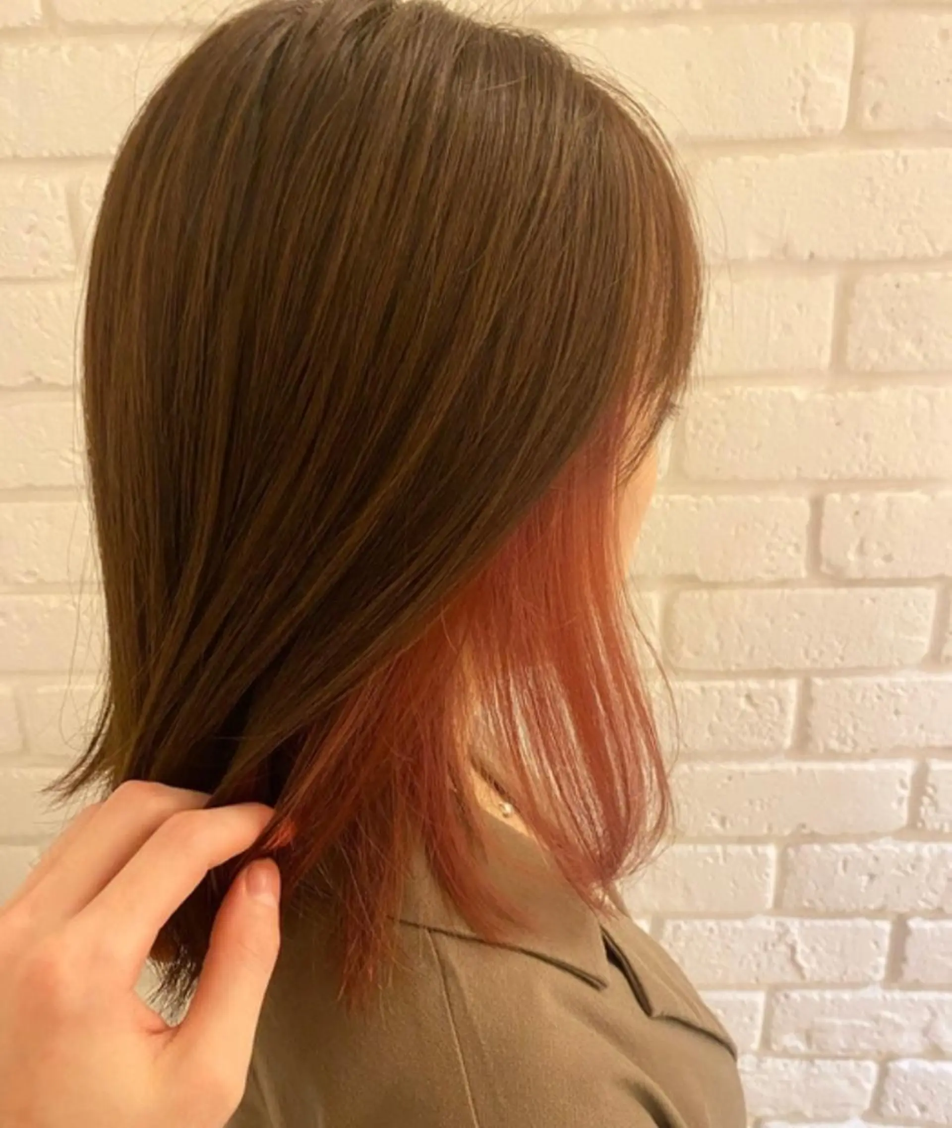 ミディアム カラー 杉田 健太のヘアスタイル