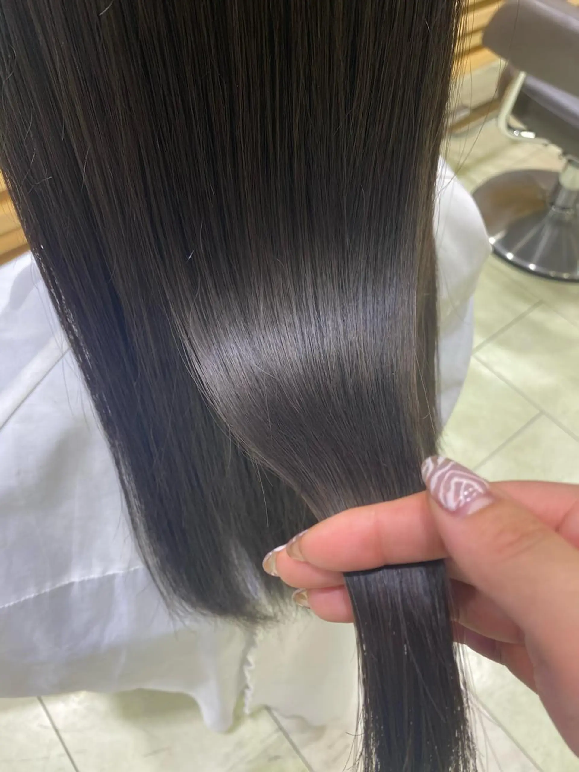 ロング カラー ヘアアレンジ TSUNA 🌙 Lim 五反田のマツエク・マツパデザイン