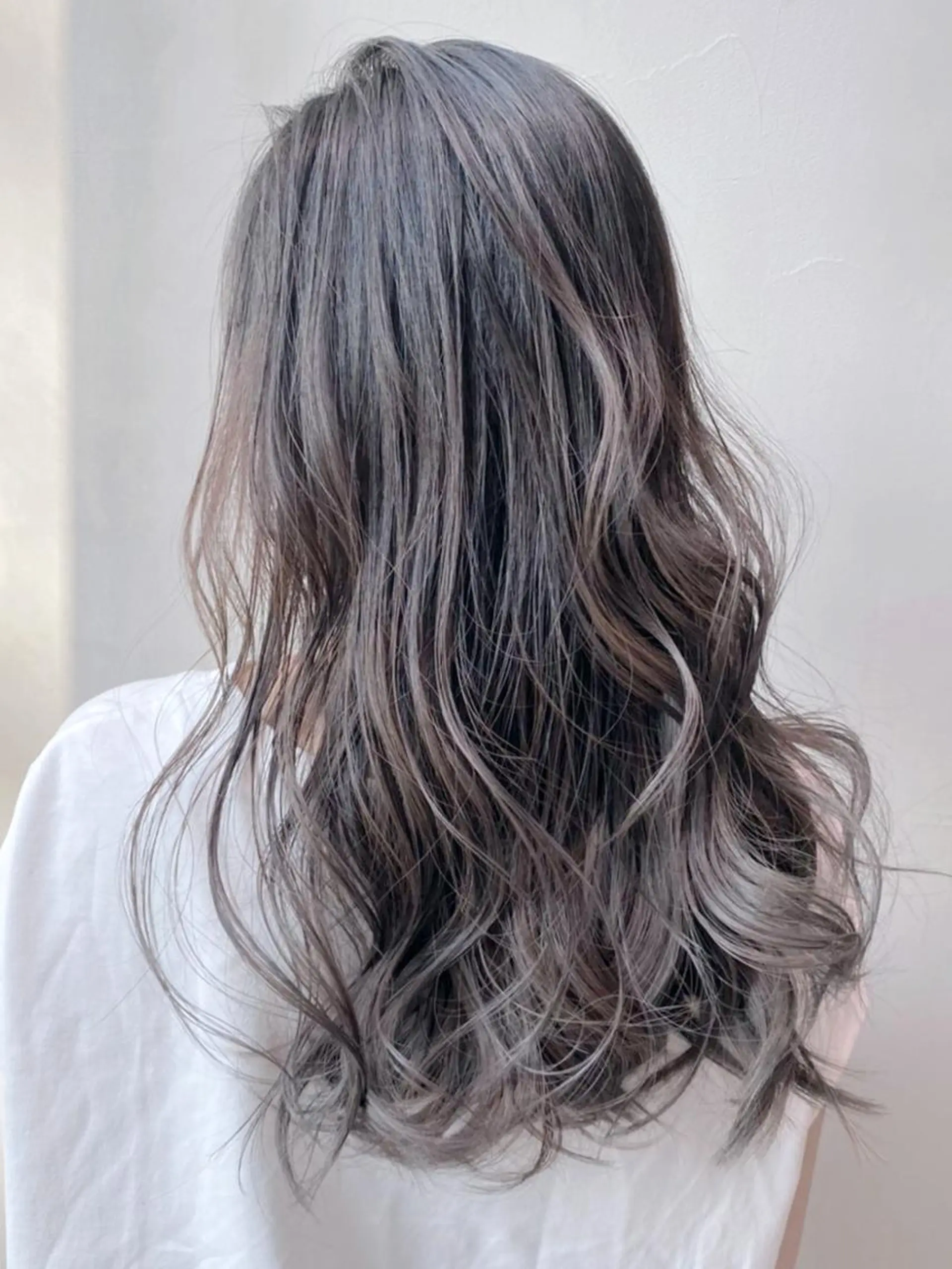 セミロング カラー パーマ ヘアアレンジ グレージュ カット ヘアカラー トリートメント ITbyALBUM 中野店のヘアスタイル