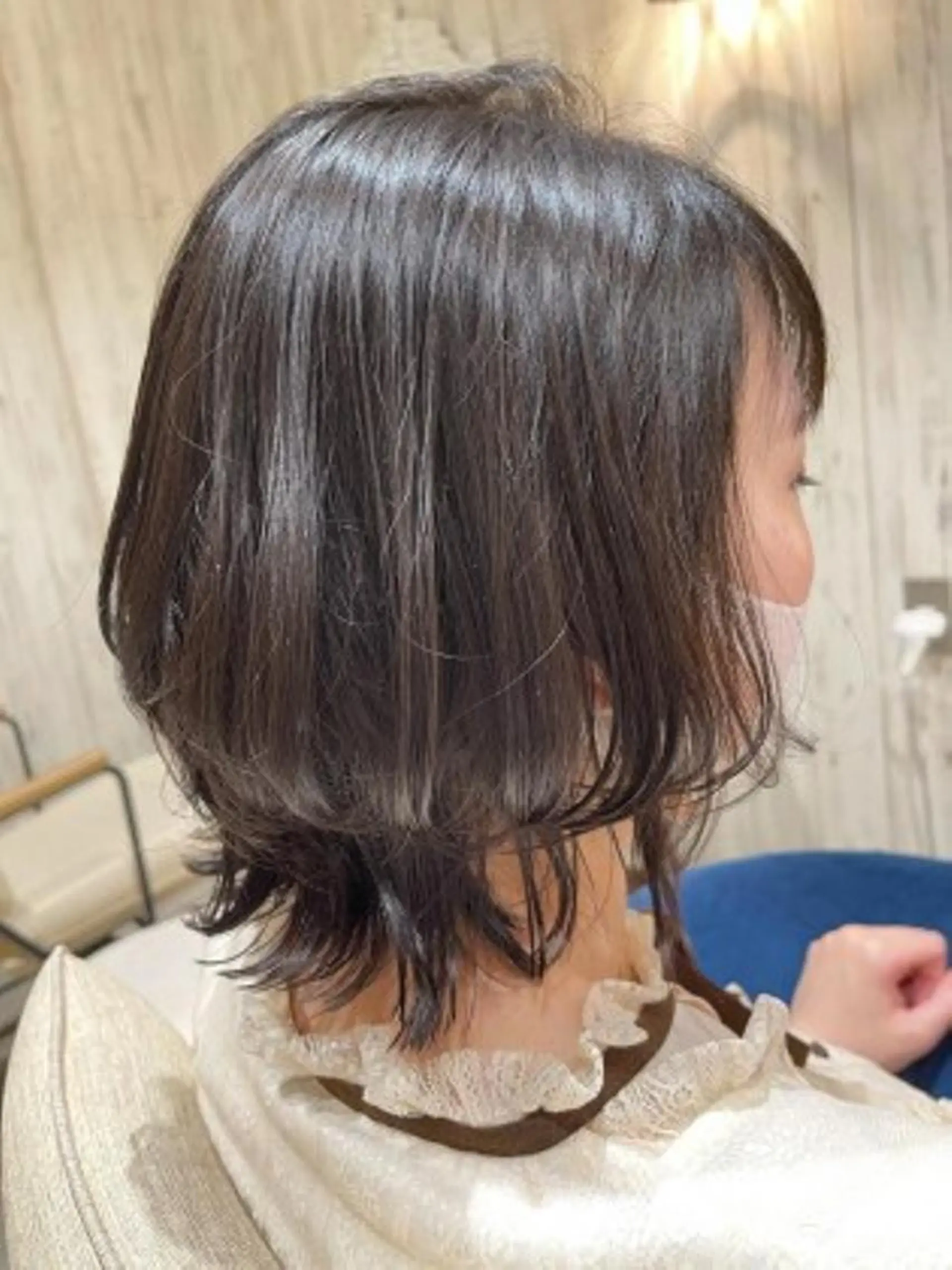 カラー ミディアム くびれヘア 🫧髪質改善特化🫧 🍒青山佳代🍒のヘアスタイル
