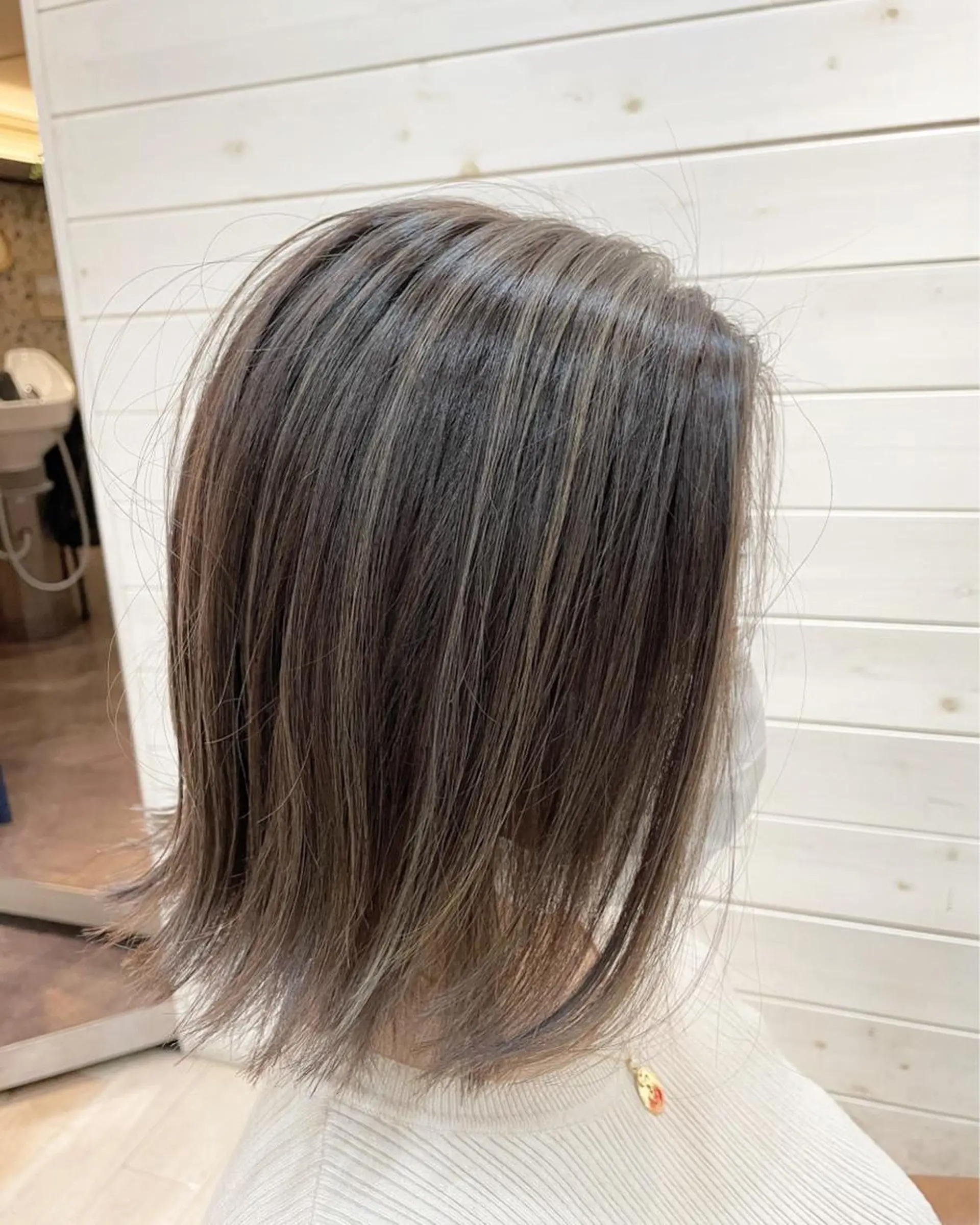 ミディアム カラー WATANABE YUTOのヘアスタイル