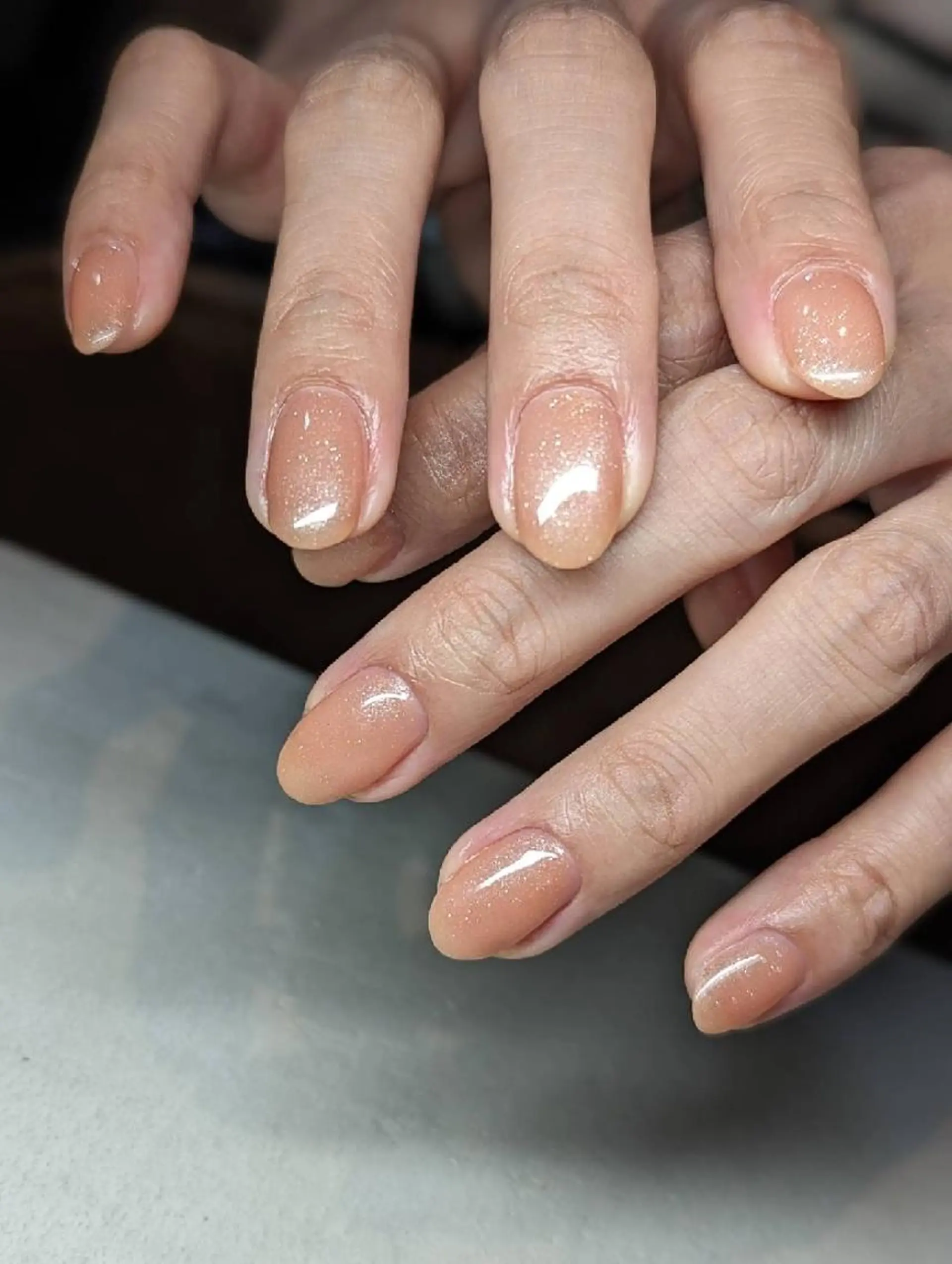 ネイル ワンカラーネイル ハンドネイル Nailsalon BEeR。のネイルデザイン