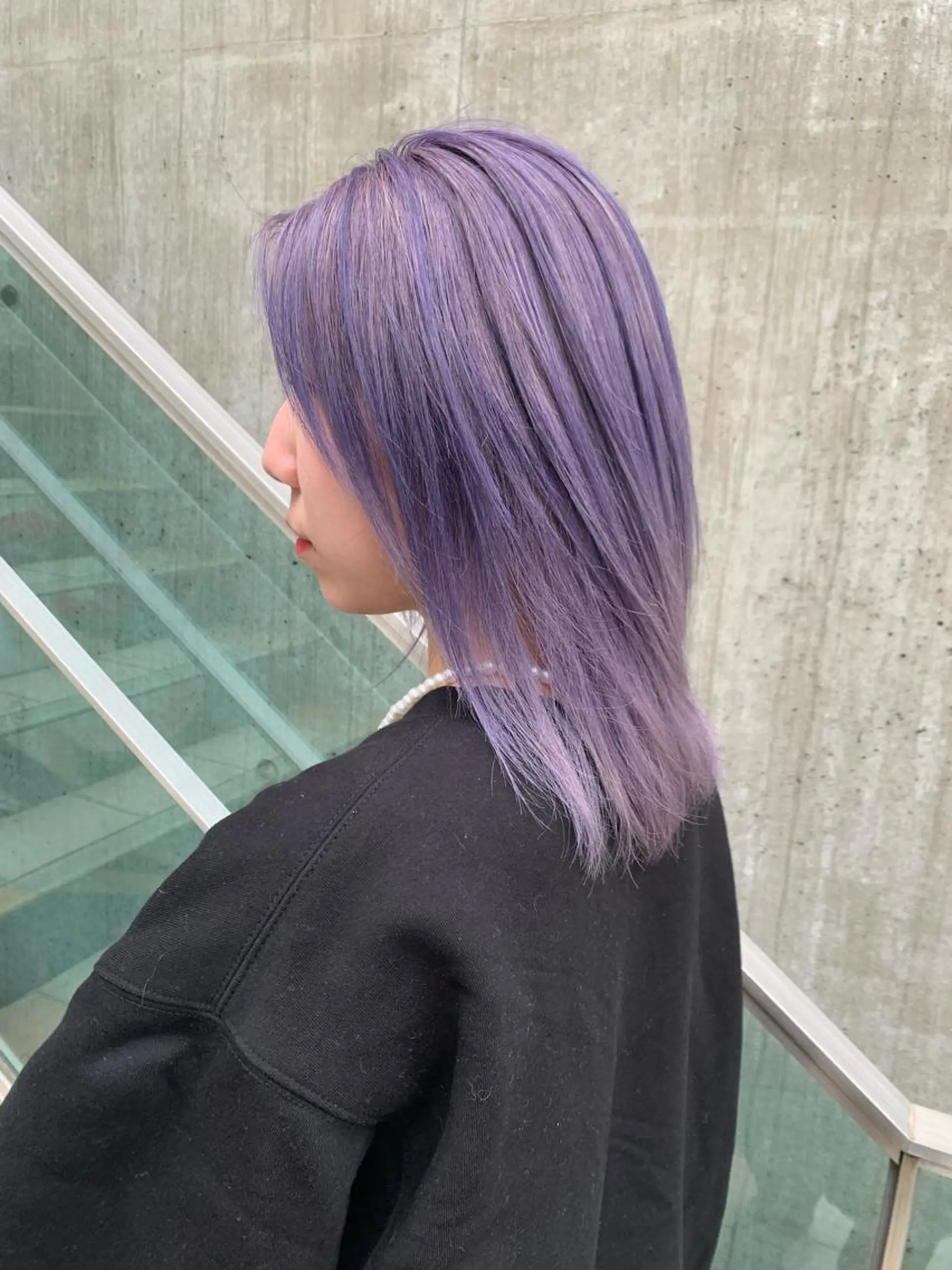 ミディアム 牧内 拓のヘアスタイル