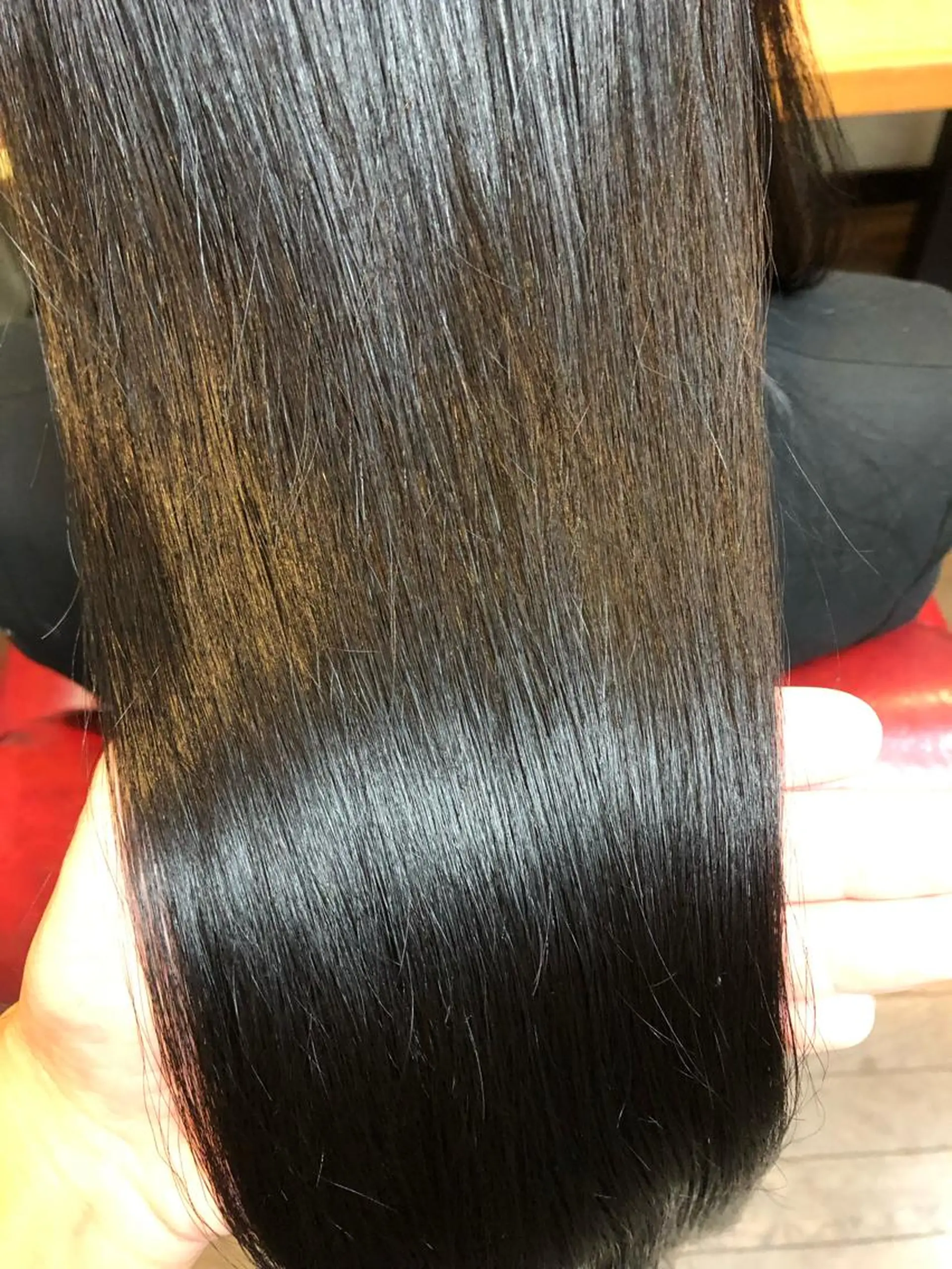 ロング カラー アディクシーカラー 髪質改善 縮毛矯正 カット ヘアカラー 縮毛矯正 トリートメント ヘッドスパ 🏰秘密基地🏯 サユリ美容室✂️のヘアスタイル