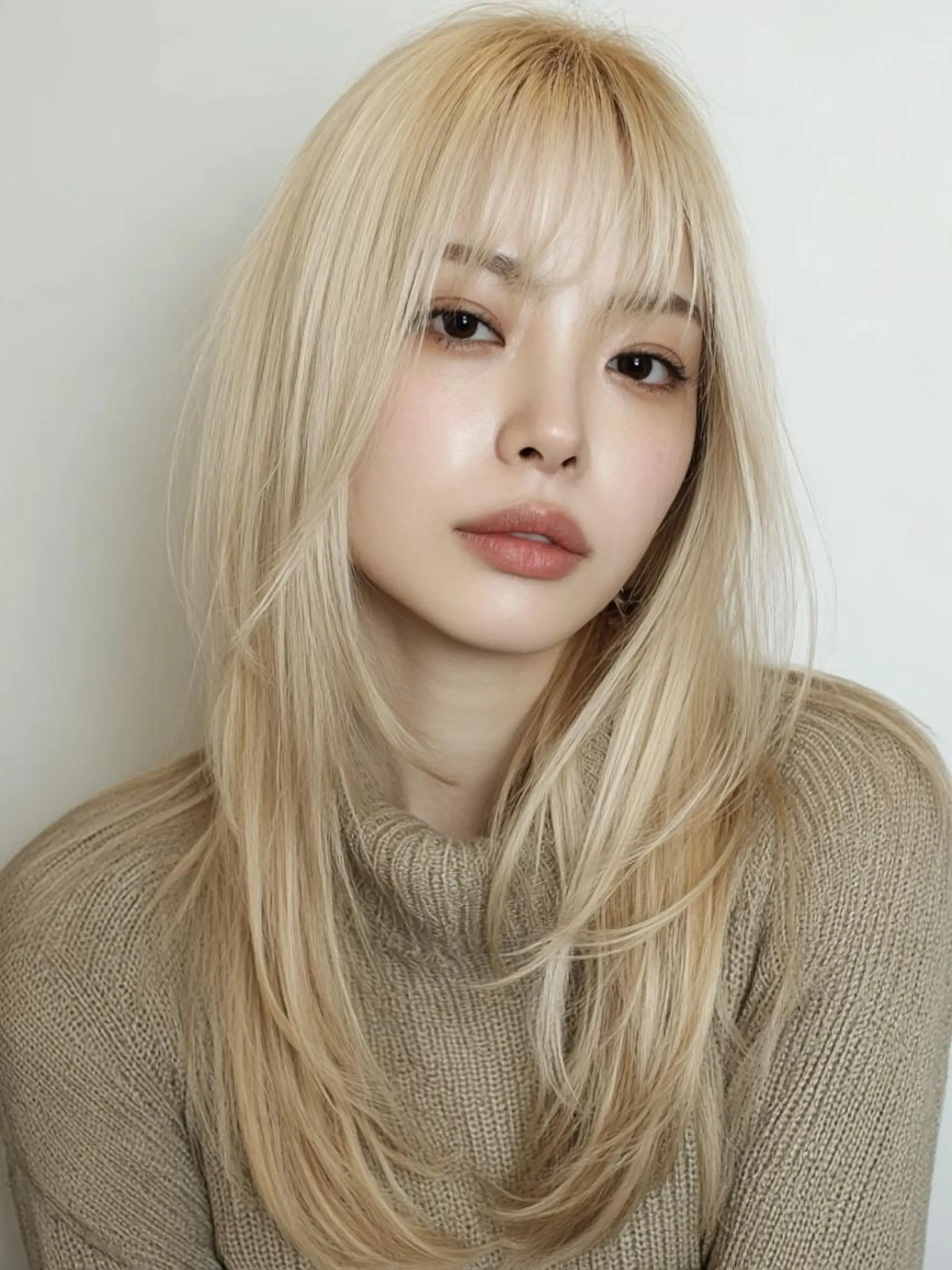 ロング ヘアカラー ❄️透明感カラー❄️ メンズ✂️TOWAのヘアスタイル