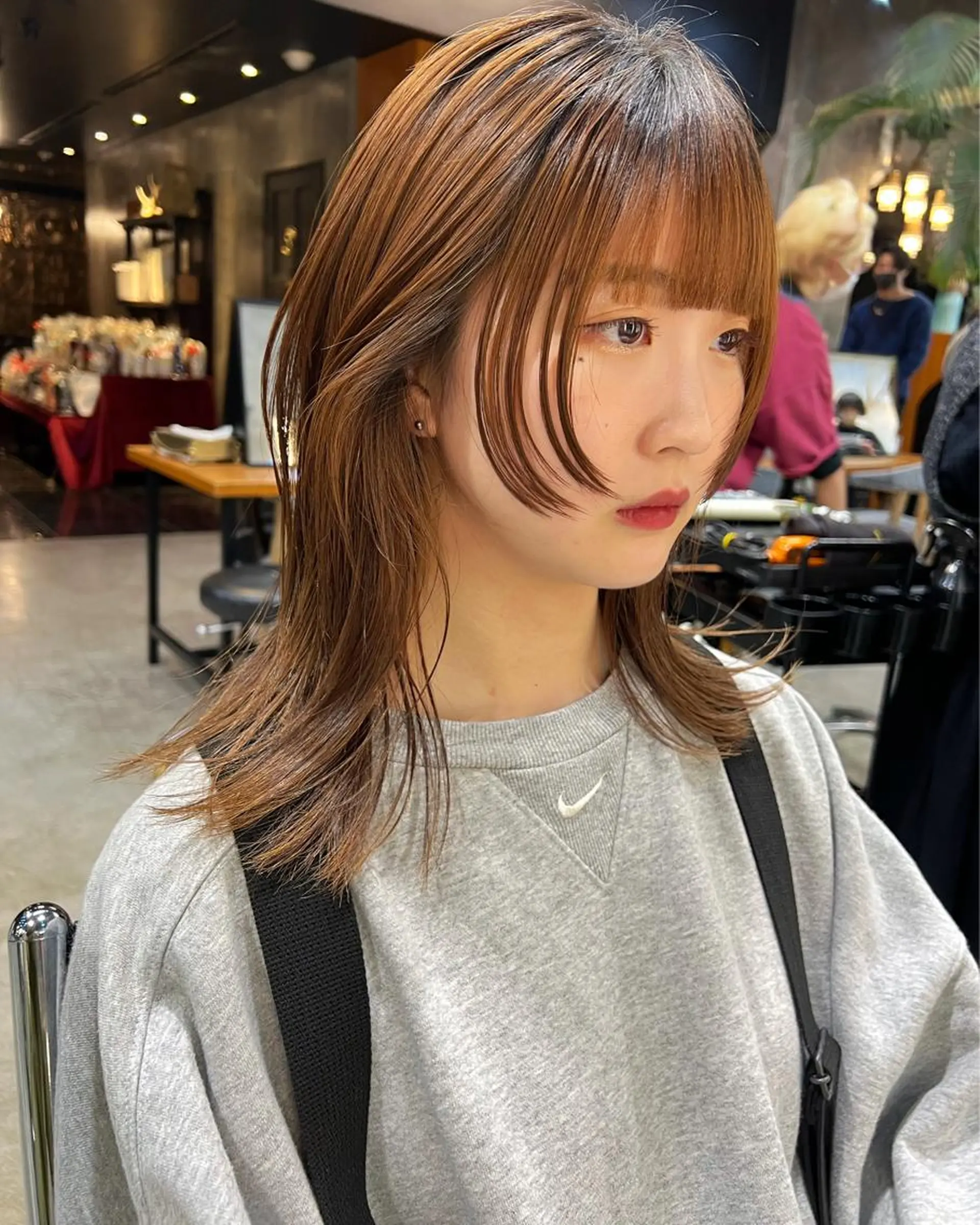 カラー カット haco＋所属・圧倒的デザイン力 店長🎨RENAのヘアスタイル