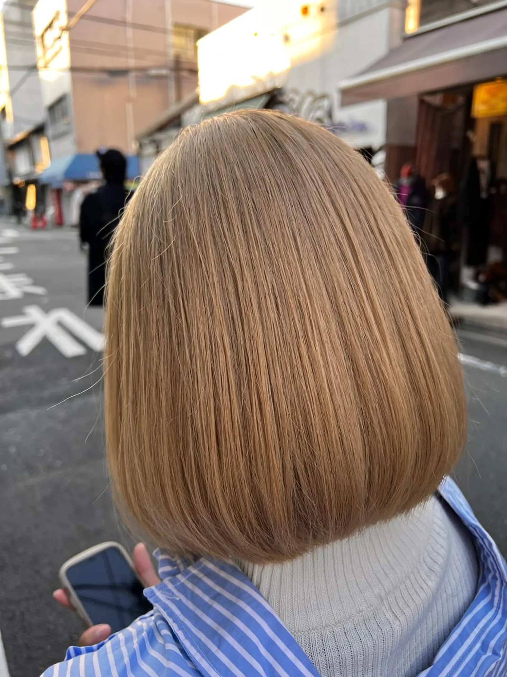 ミディアム カラー パーマ ヘアアレンジ メンズ キッズ ネイル マツエク・マツパ アイブロウ ヘアカラー 堀井 凌平のヘアスタイル