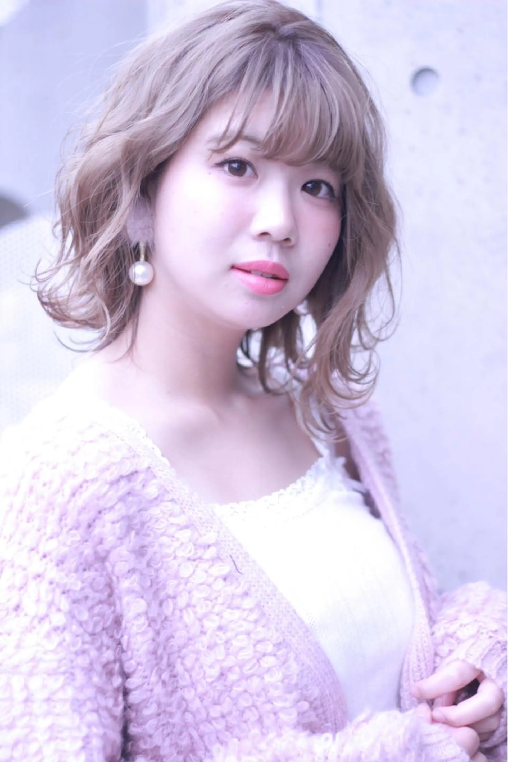 ミディアム カラー cachecache所属・及川 光のヘアスタイル