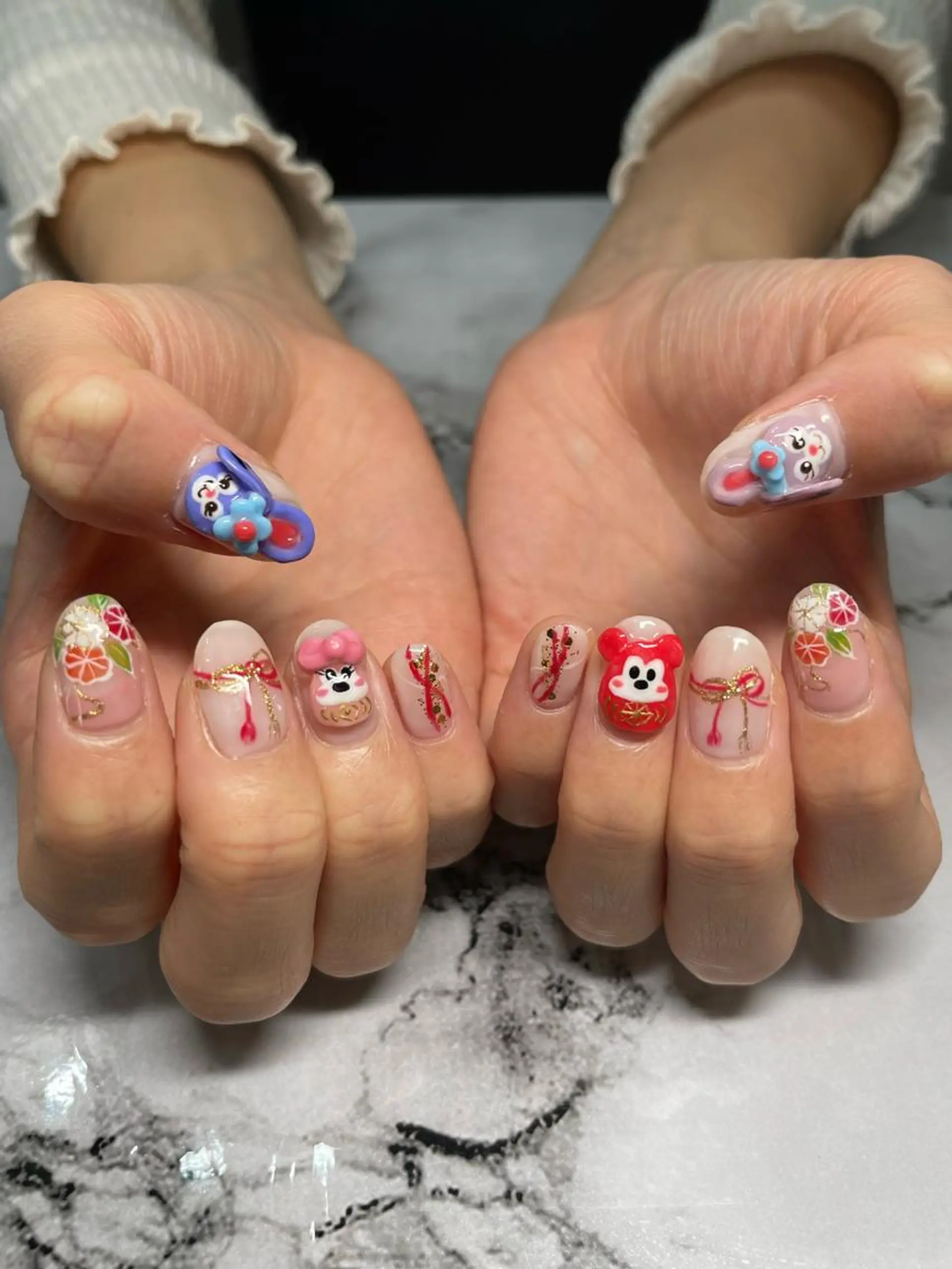 ネイル アートネイル ハンドネイル oki nailのネイルデザイン
